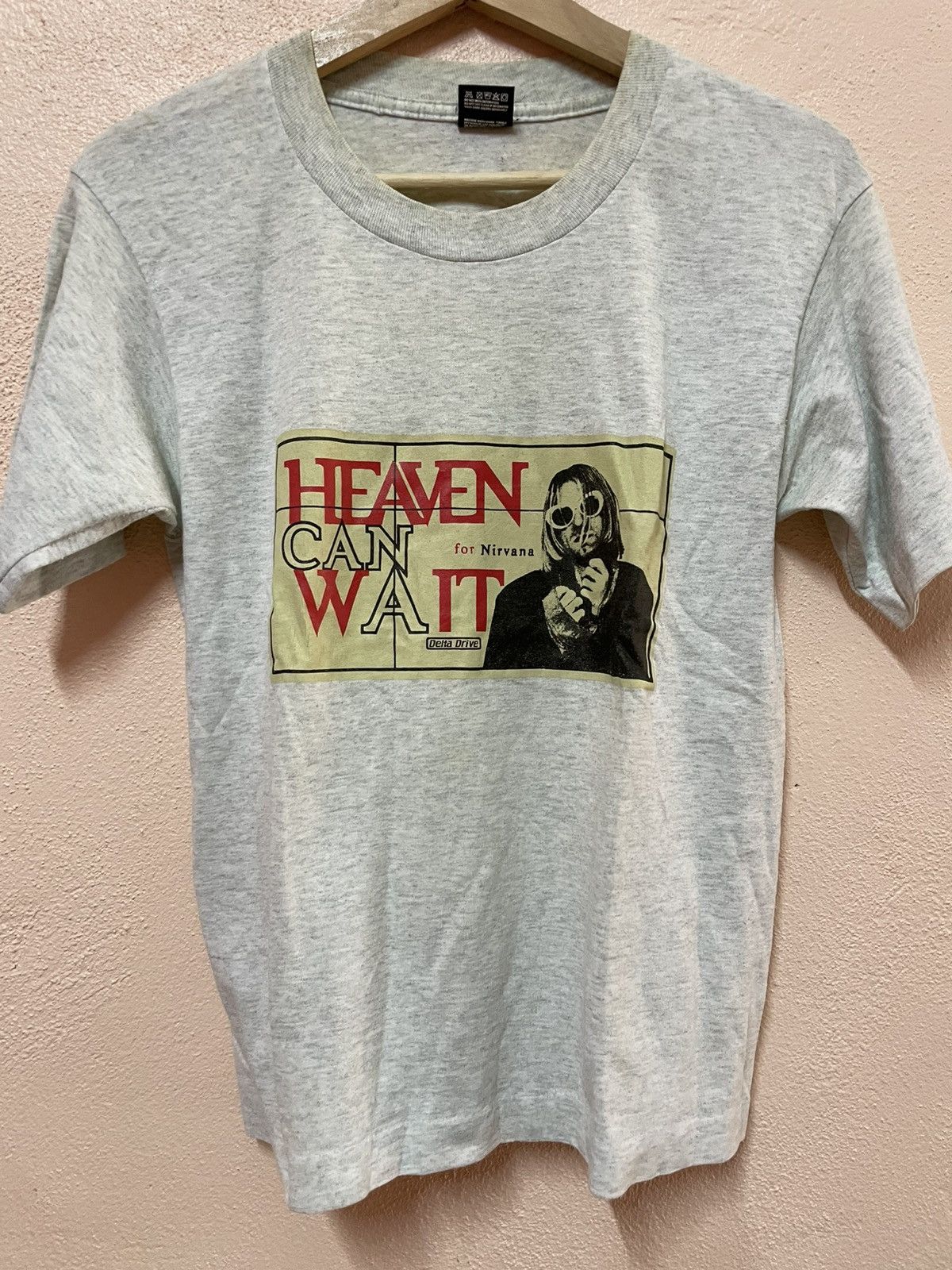 Nirvana Vintage Nirvana Heaven can Wait It ( bootleg) Kurt Cobain Size US XXS / EU 40 - 2 Thumbnail