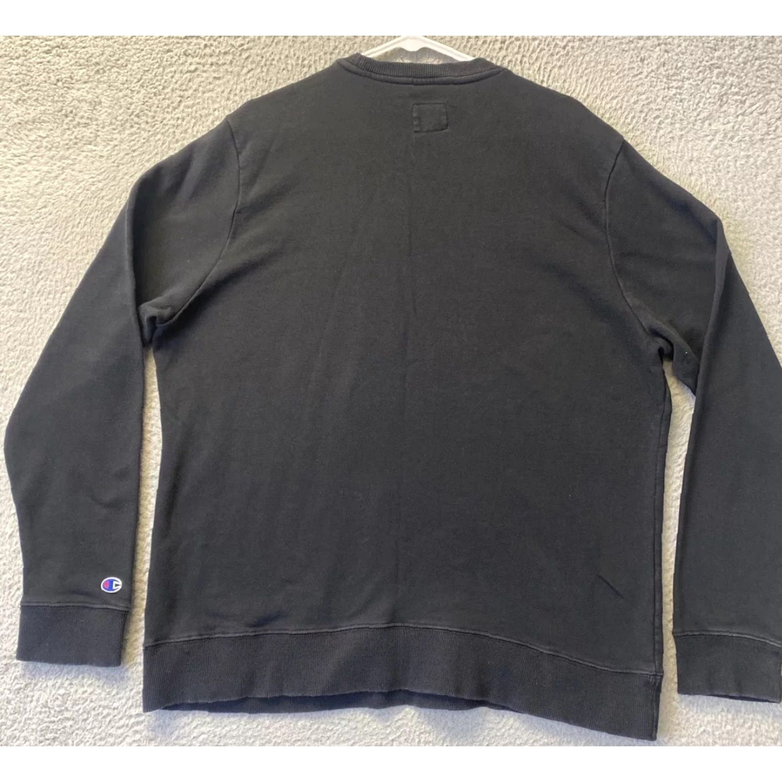 Champion Champion Men's Sweatshirt Pullover XL Active Logo Long Sleeve Black Fleece /109-36 Size US XL / EU 56 / 4 - 6 Thumbnail