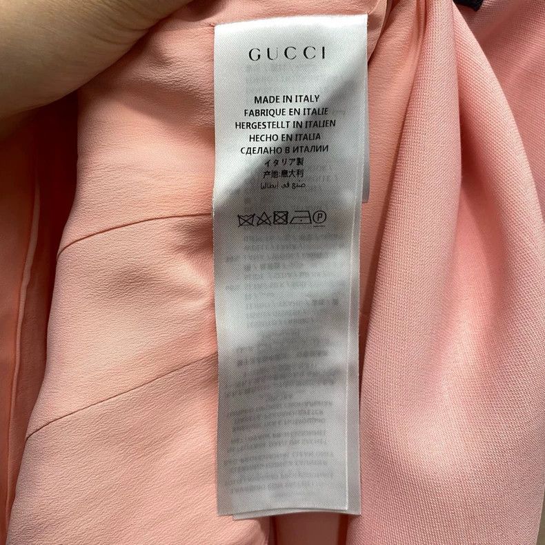 Gucci Gucci Show pink bow floral dress 2505-Nextarrow Size XS / US 0-2 / IT 36-38 - 4 Thumbnail