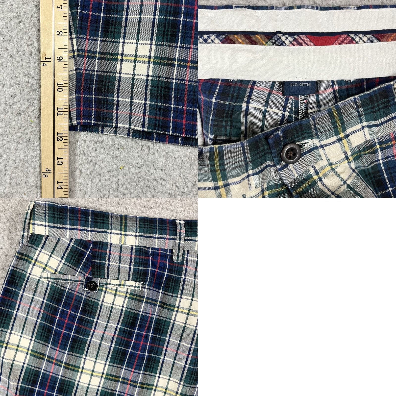 Polo Ralph Lauren Polo Ralph Lauren Shorts Mens 38 Plaid Chino Cotton Preppy Golf Casual New Size US M / EU 48-50 / 2 - 8 Thumbnail