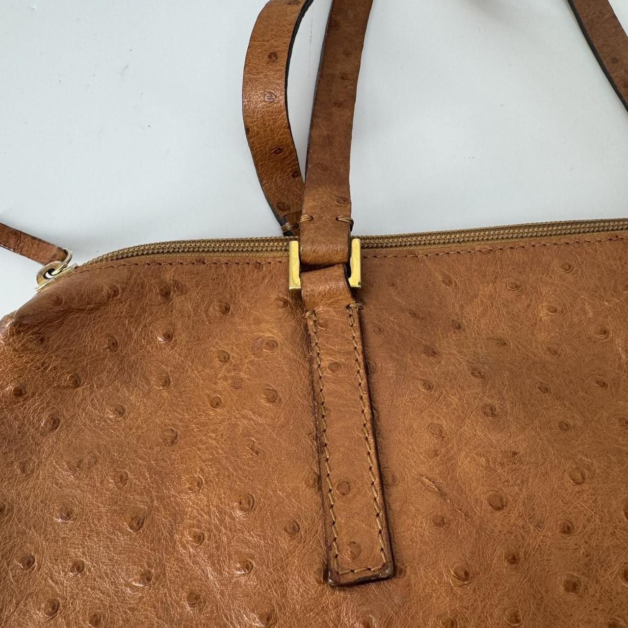 Other Francescio Biasia Handbag W Ostrich Effect Size ONE SIZE - 3 Thumbnail
