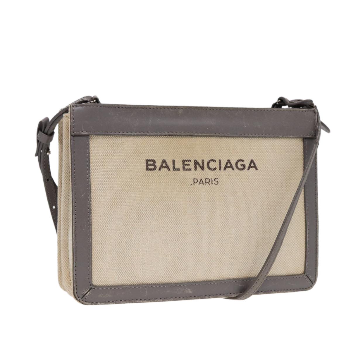 Balenciaga Beige Canvas Shoulder Bag (Pre-Owned) Size ONE SIZE - 1 Thumbnail