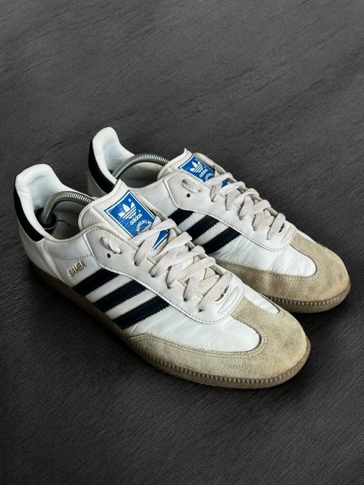 adidas gazelle silver green womens Adidas Samba OG Shoes 'Night Navy' – Extra Butter
