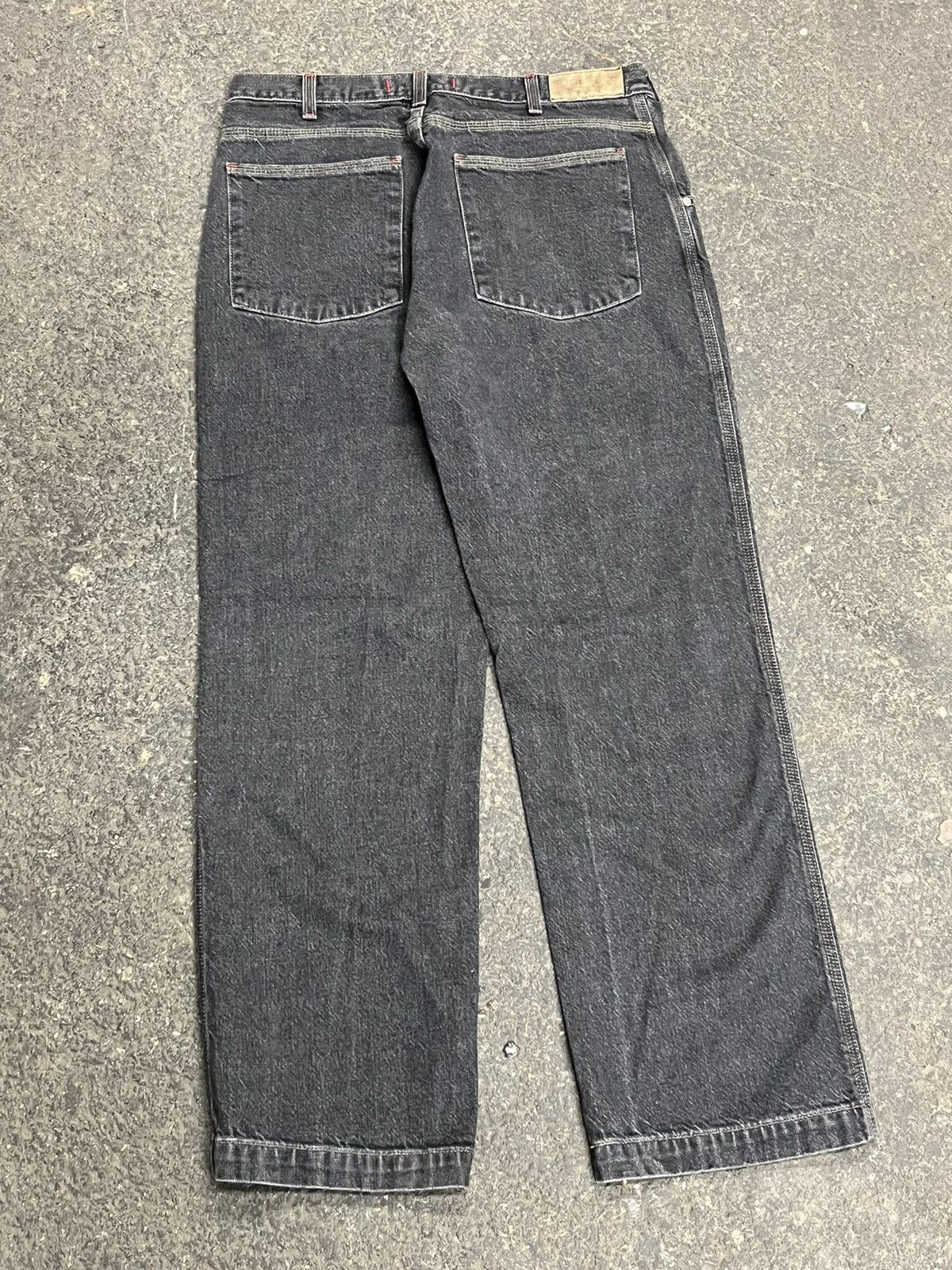 Bugle Boy × Vintage Baggy fit y2k bugle boy skater jeans black wide leg hype Size US 34 / EU 50 - 4 Thumbnail