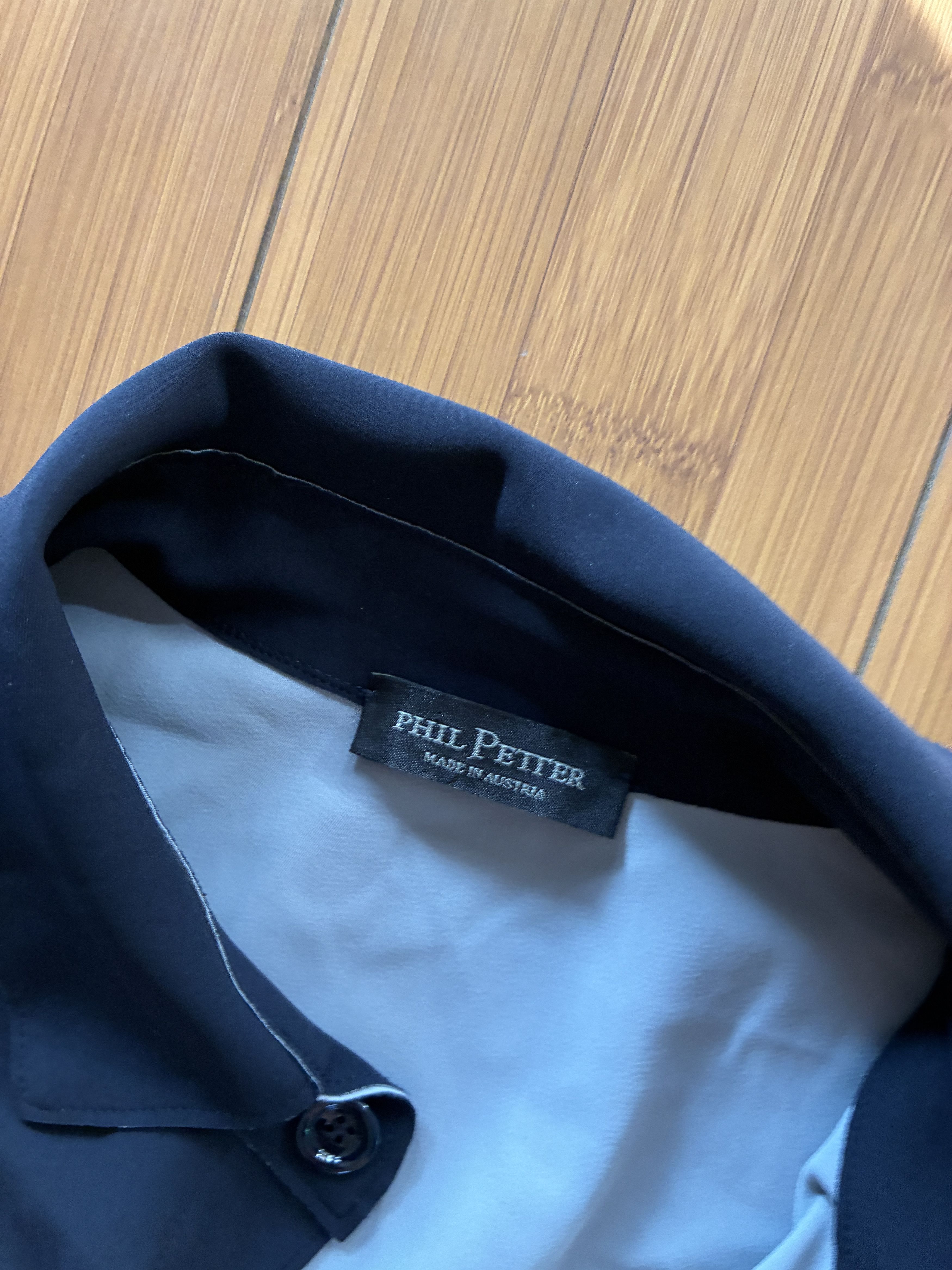 Other Phil Petter Dress Shirt Black Size 35 Small Size US S / EU 44-46 / 1 - 3 Thumbnail