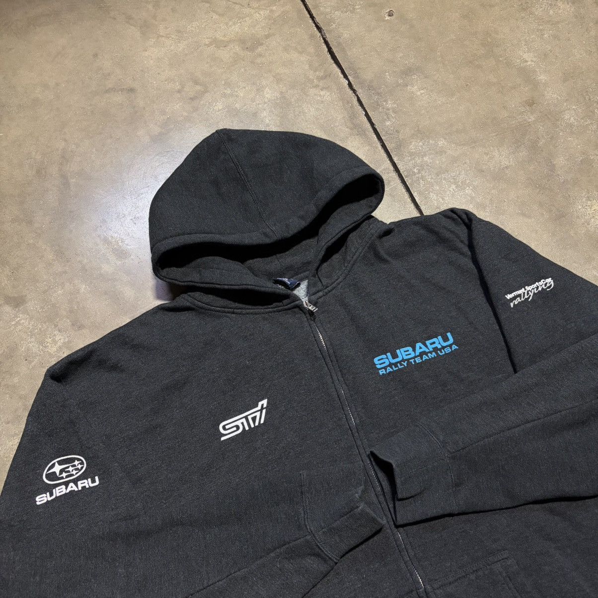 Other Subaru STI USA Rally Team Zip Up Hoodie Sweatshirt Racing Size US XXL / EU 58 / 5 - 1 Thumbnail
