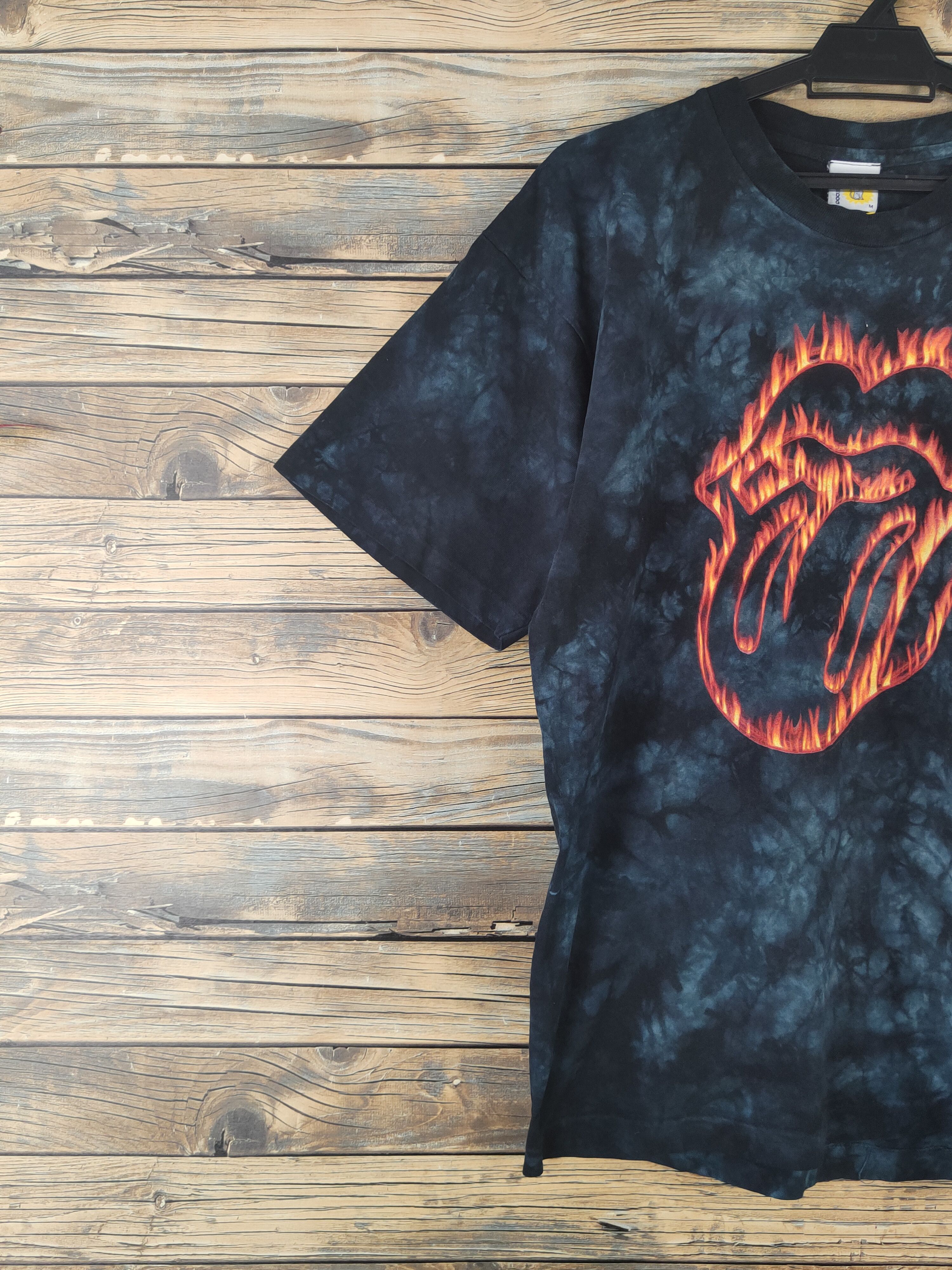 The Rolling Stones DL Rolling Stone Sundog Black Short Sleeve T-shirt #2765 Size US M / EU 48-50 / 2 - 3 Thumbnail