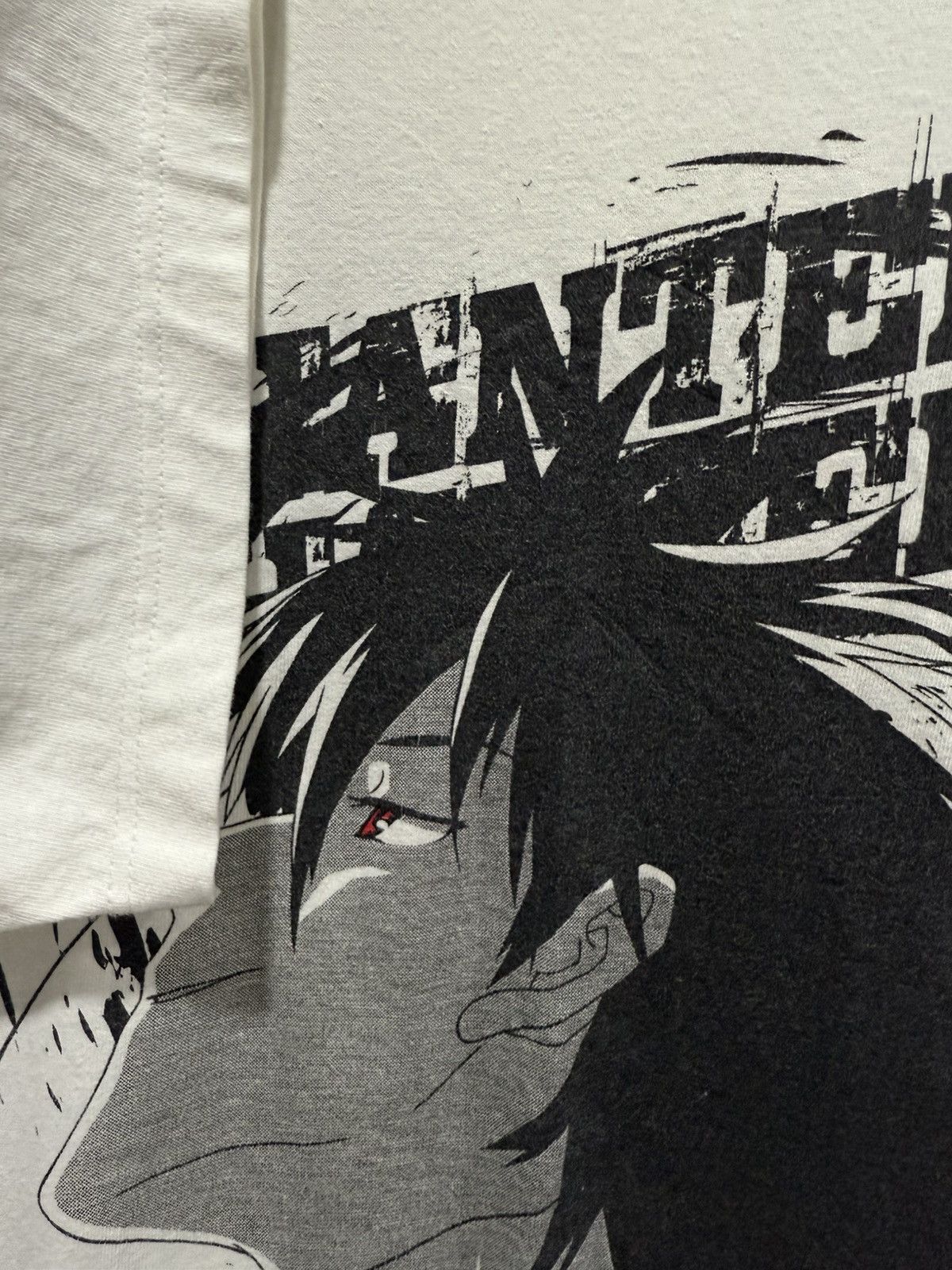 Anime Vintage Evangelion Chanter Human Anime Faded Tee Size US L / EU 52-54 / 3 - 5 Thumbnail