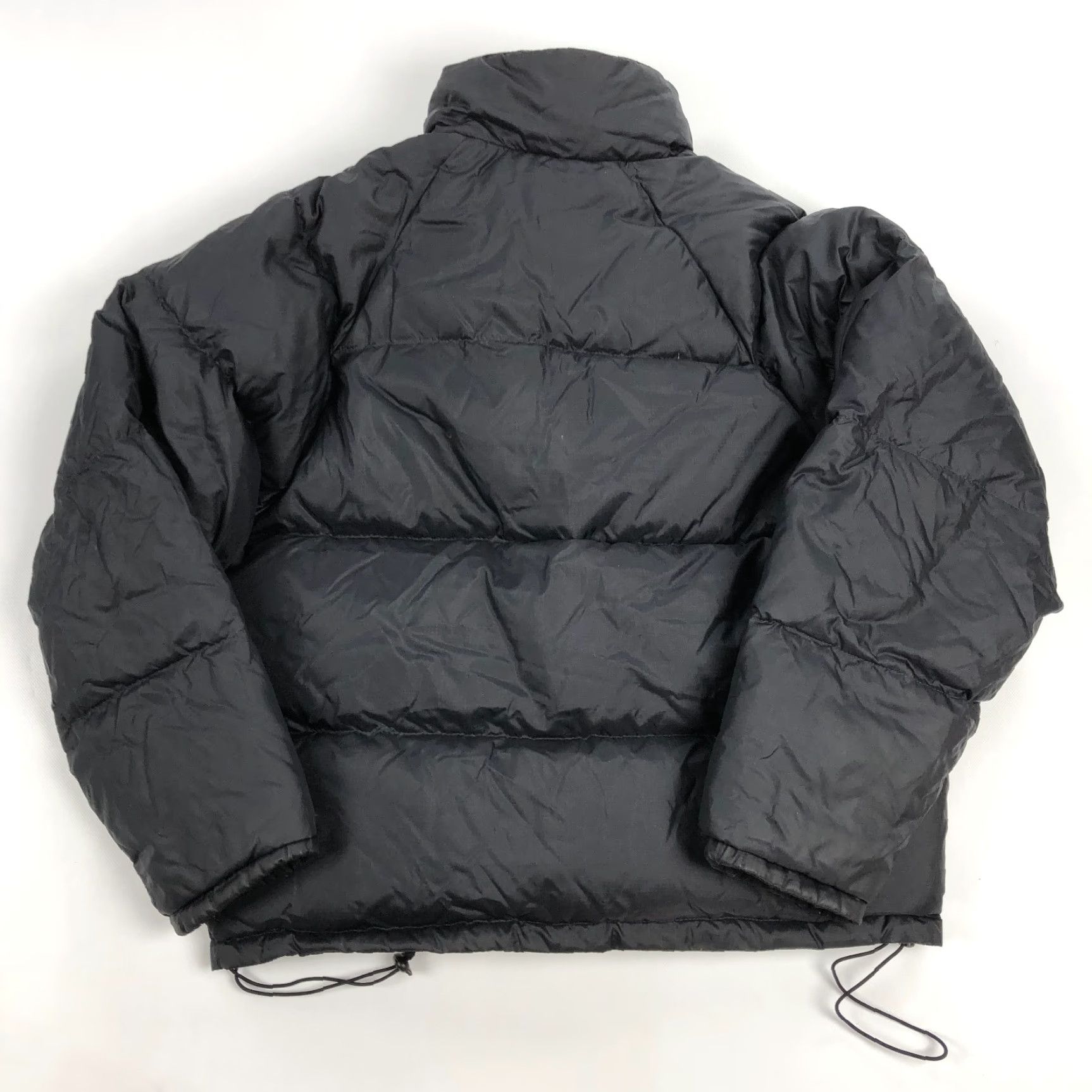 Ralph Lauren VINTAGE Ralph Lauren Puffer Jacket Polo Jeans Co Black L Down Filled Zip Velcro Stand-Up Collar Logo Quilted 90s Felt Men JACKET Size US L / EU 52-54 / 3 - 7 Thumbnail