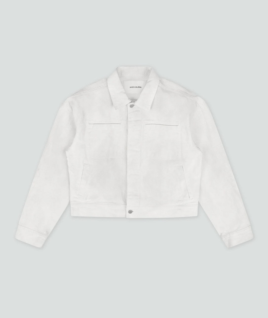 Entire Studios entire studios gem denim jacket bone Size US M / EU 48-50 / 2 - 5 Thumbnail