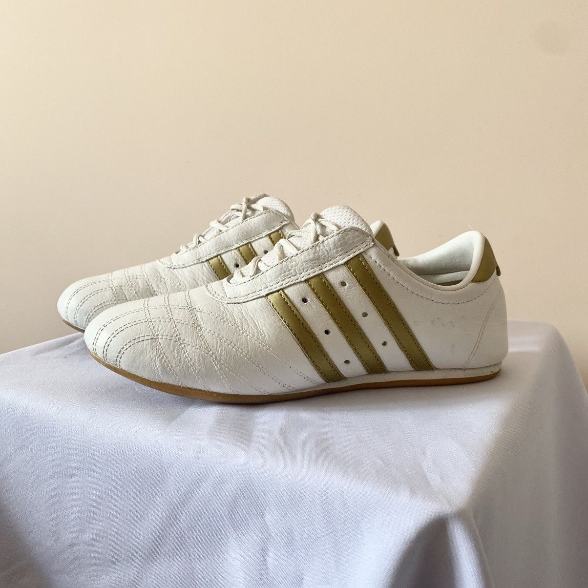 Adidas × Japanese Brand × Vintage Vintage Adidas Y3 Style Boxing Sneakers Balenciaga Vibe Size US 8 / IT 38 - 3 Thumbnail
