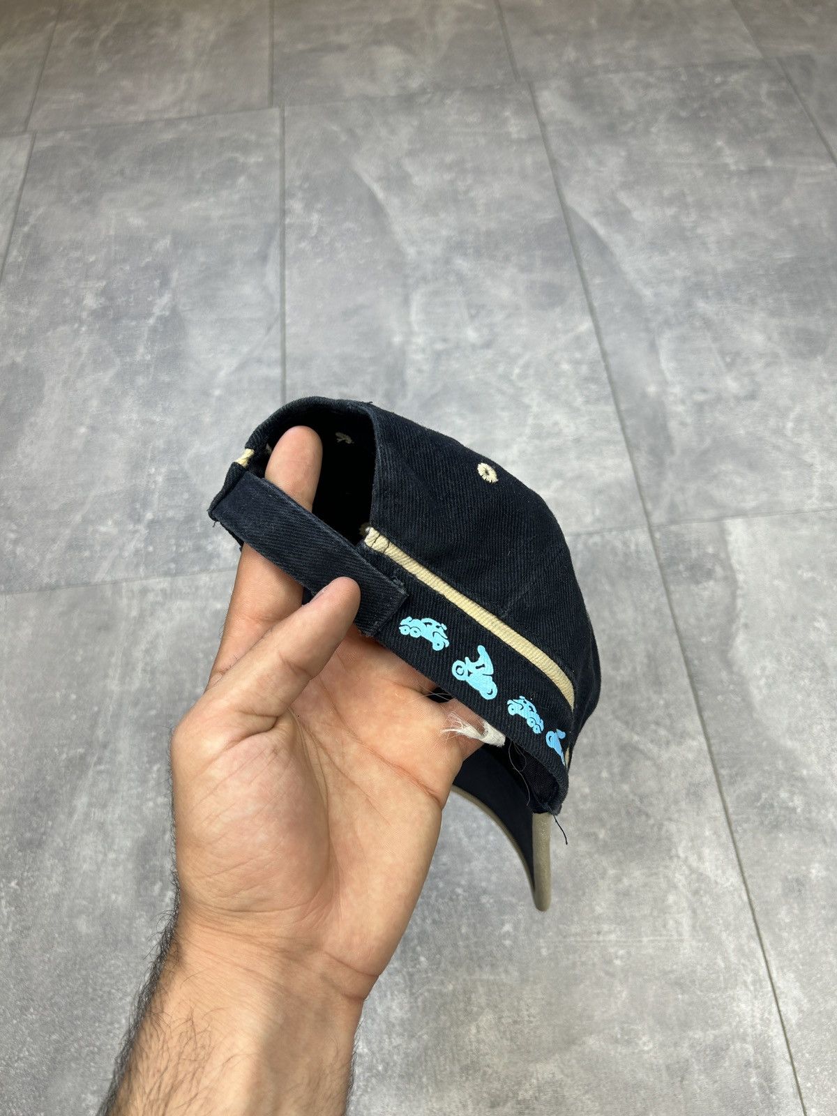 Vintage × Von Dutch Mens Vintage Von Dutch Cap navy hats y2k streetwear rare Size ONE SIZE - 4 Thumbnail