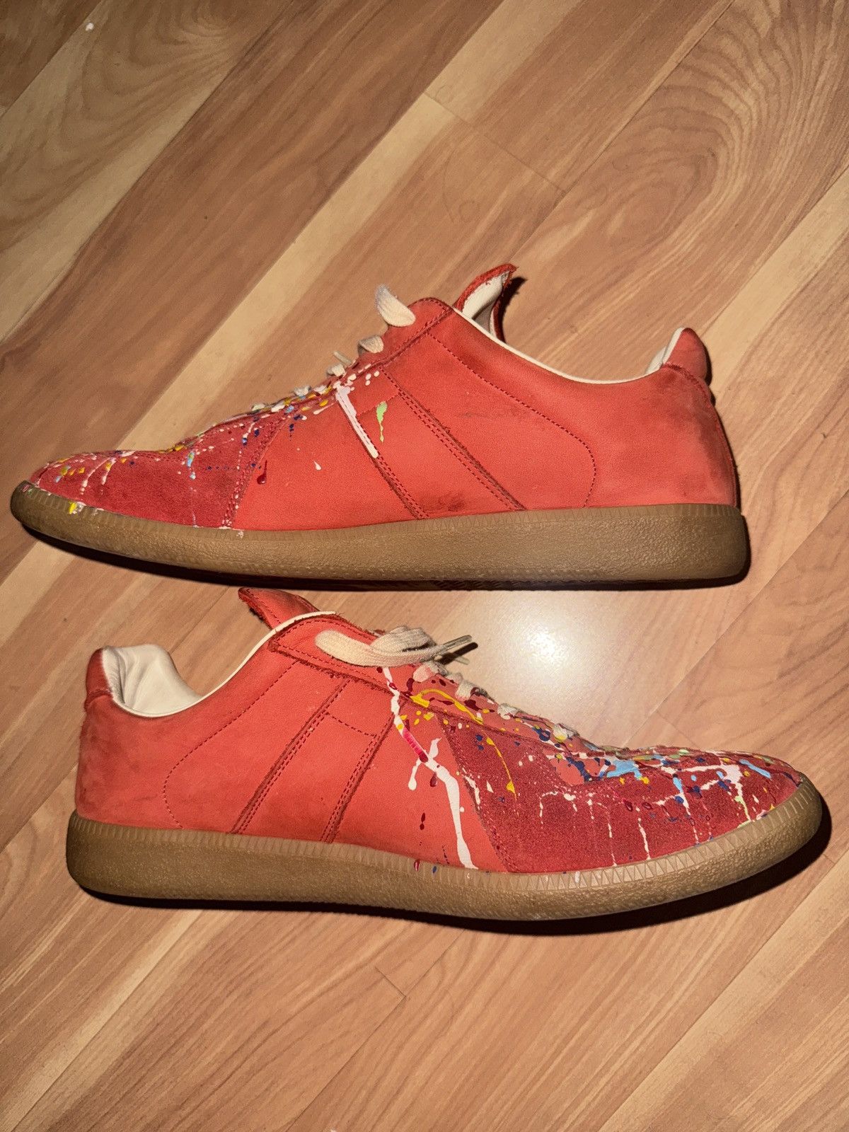 Maison Margiela Maison margiela paint splatter Size US 13 / EU 46 - 3 Thumbnail