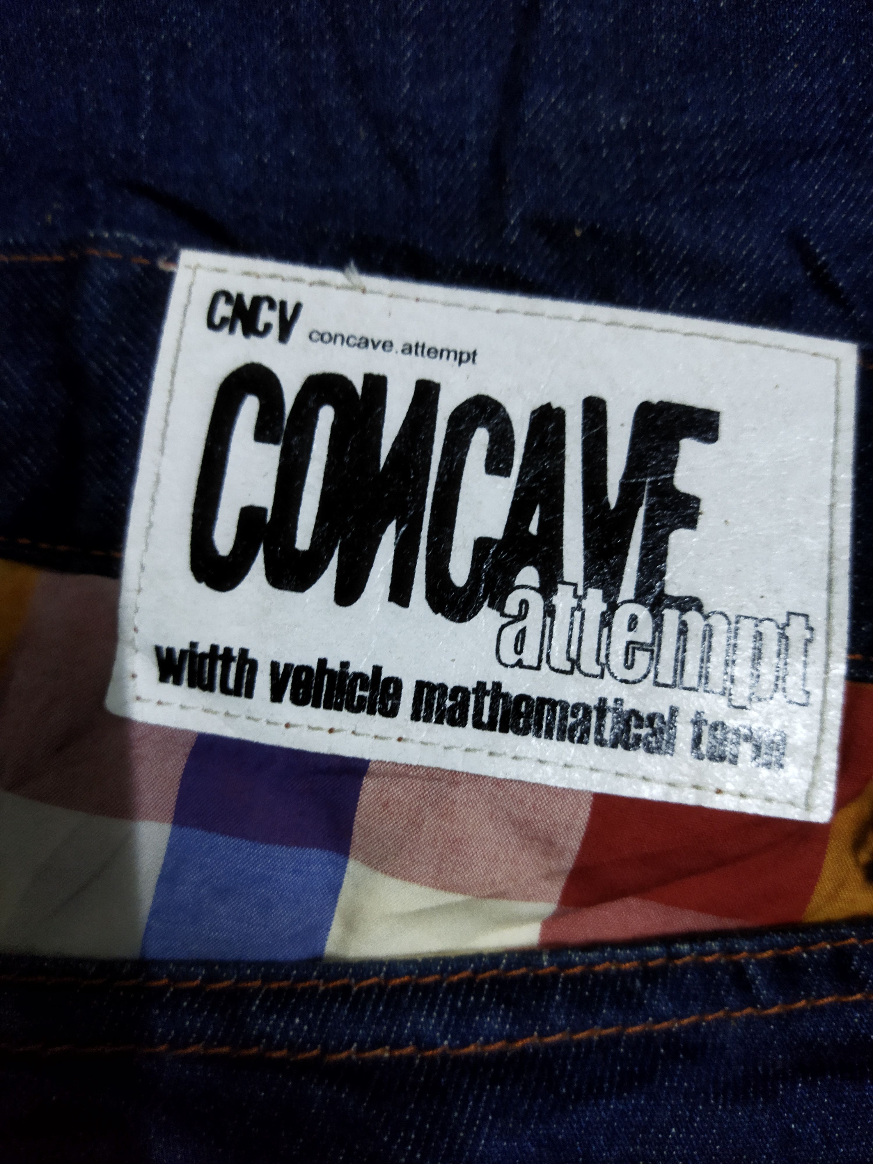 Japanese Brand × Vintage Vintage CNCV Concave Attempt Japanese Denim Jeans Size US 36 / EU 52 - 5 Thumbnail