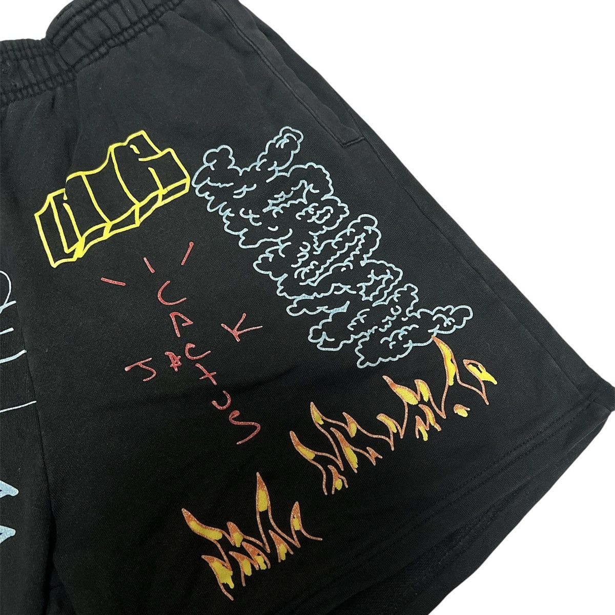 Travis Scott Travis Scott Cactus jack A world DSM sweat short pants Size US 30 / EU 46 - 2 Thumbnail