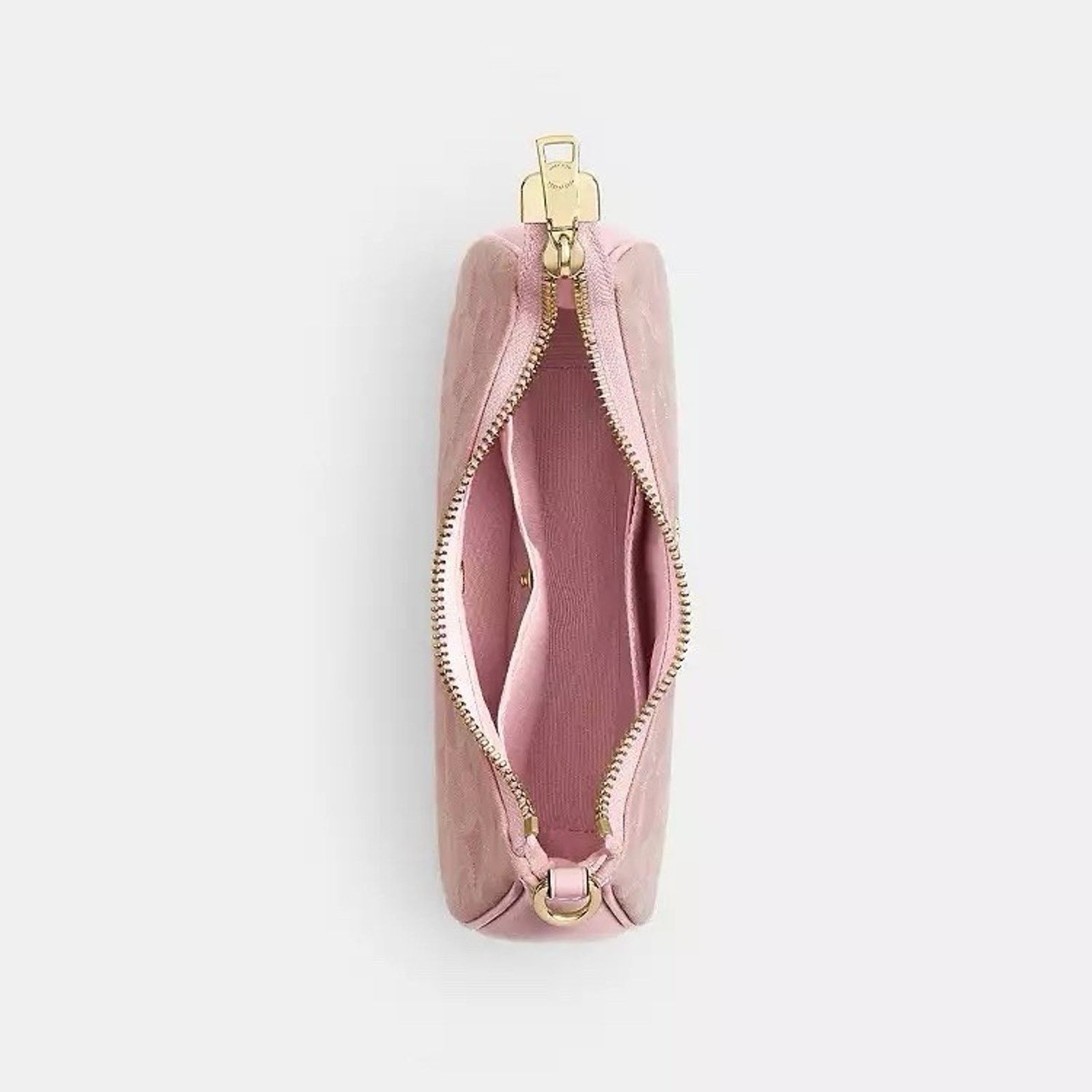 Coach NWT Coach Teri Mini Crossbody Bag Denim CFF97 Light Pink Size ONE SIZE - 12 Thumbnail
