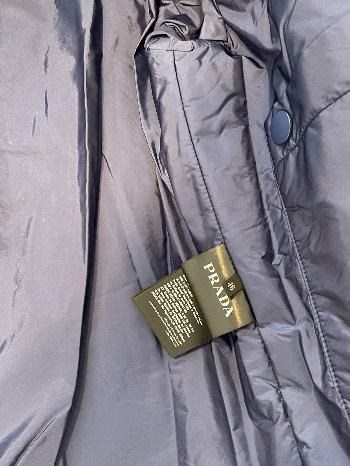 Prada Prada Blue Nylon Logo Jacket BNWT $1790 RETAIL Size US S / EU 44-46 / 1 - 13 Thumbnail