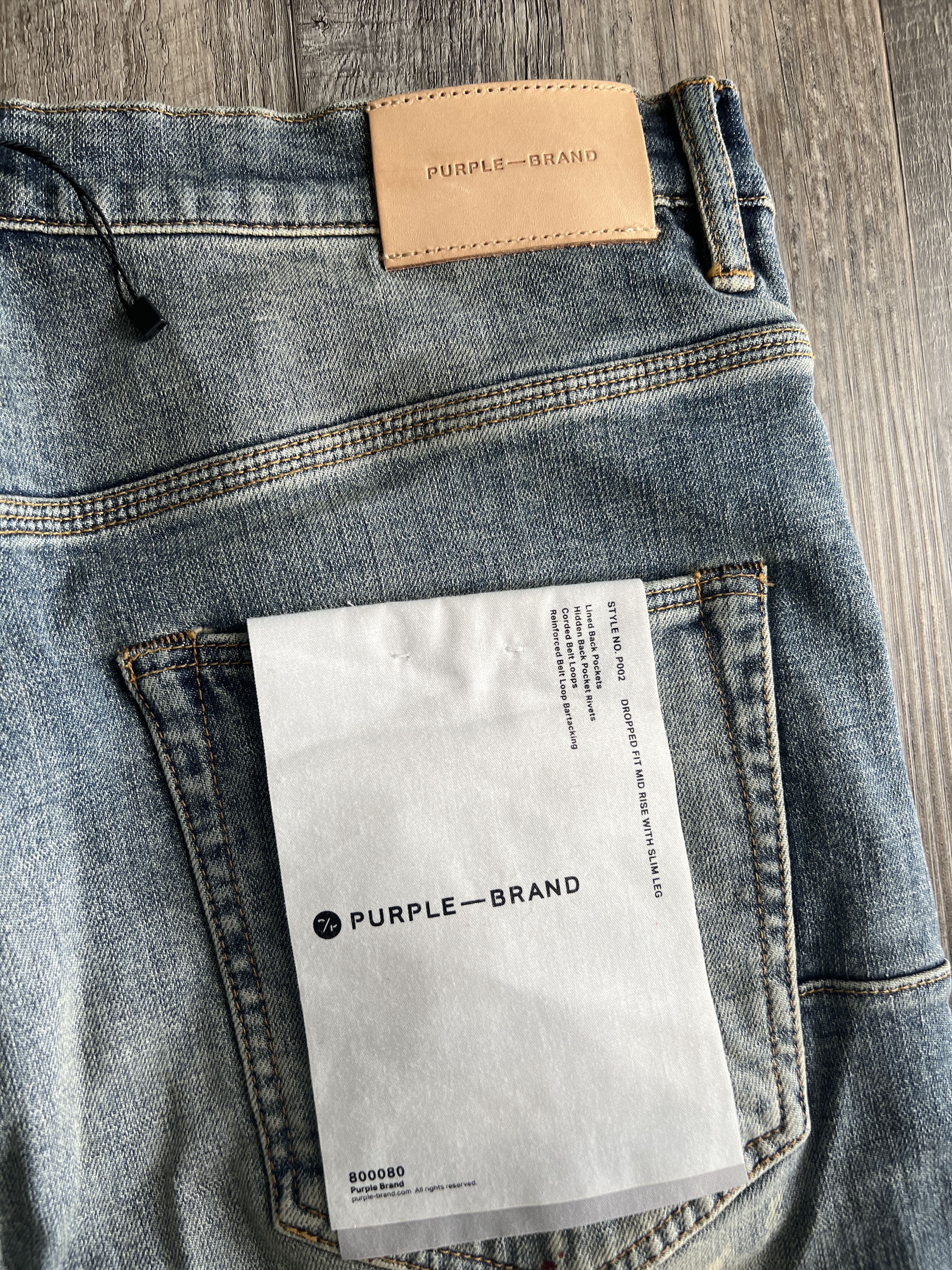 Purple Brand Purple Brand Paint Splatter Tapered Jeans Size US 34 / EU 50 - 4 Thumbnail