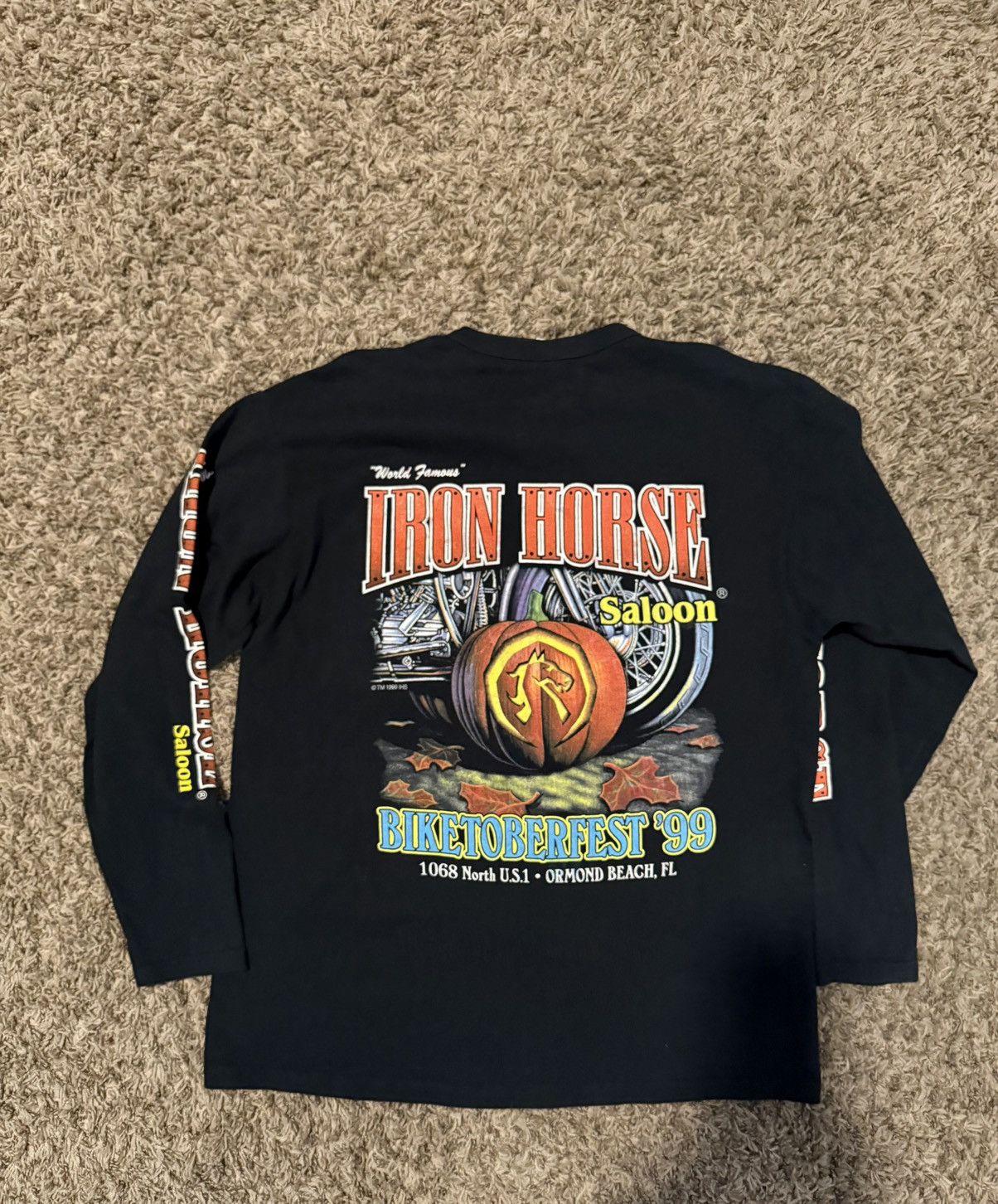 Other Iron horse bike concert shirt Size US L / EU 52-54 / 3 - 3 Thumbnail