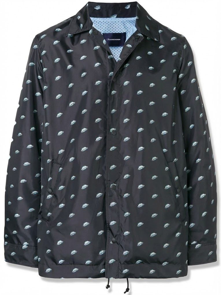 Undercover 2018SS Ufo Pattern Windbreaker Size US M / EU 48-50 / 2 - 1 Thumbnail
