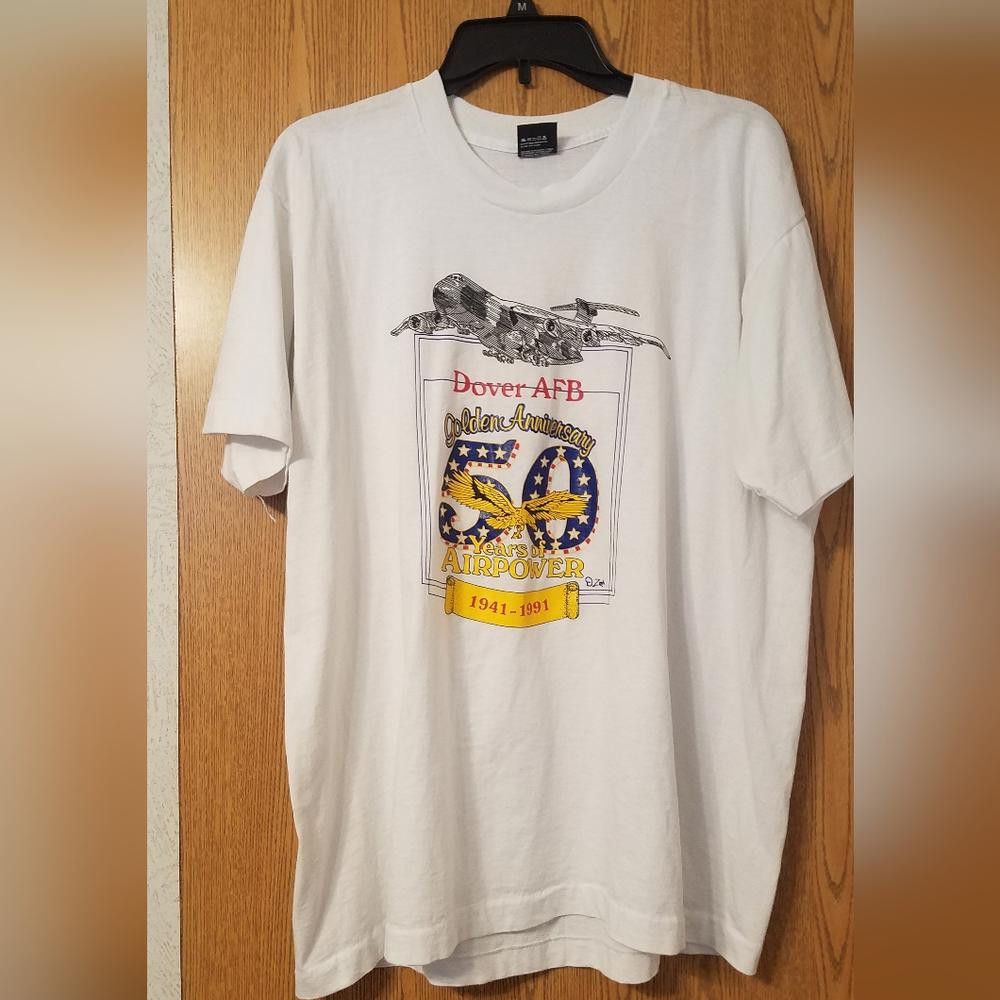 Designer Dover AFB Golden Anniversary T Shirt Size XL Size US XL / EU 56 / 4 - 1 Thumbnail