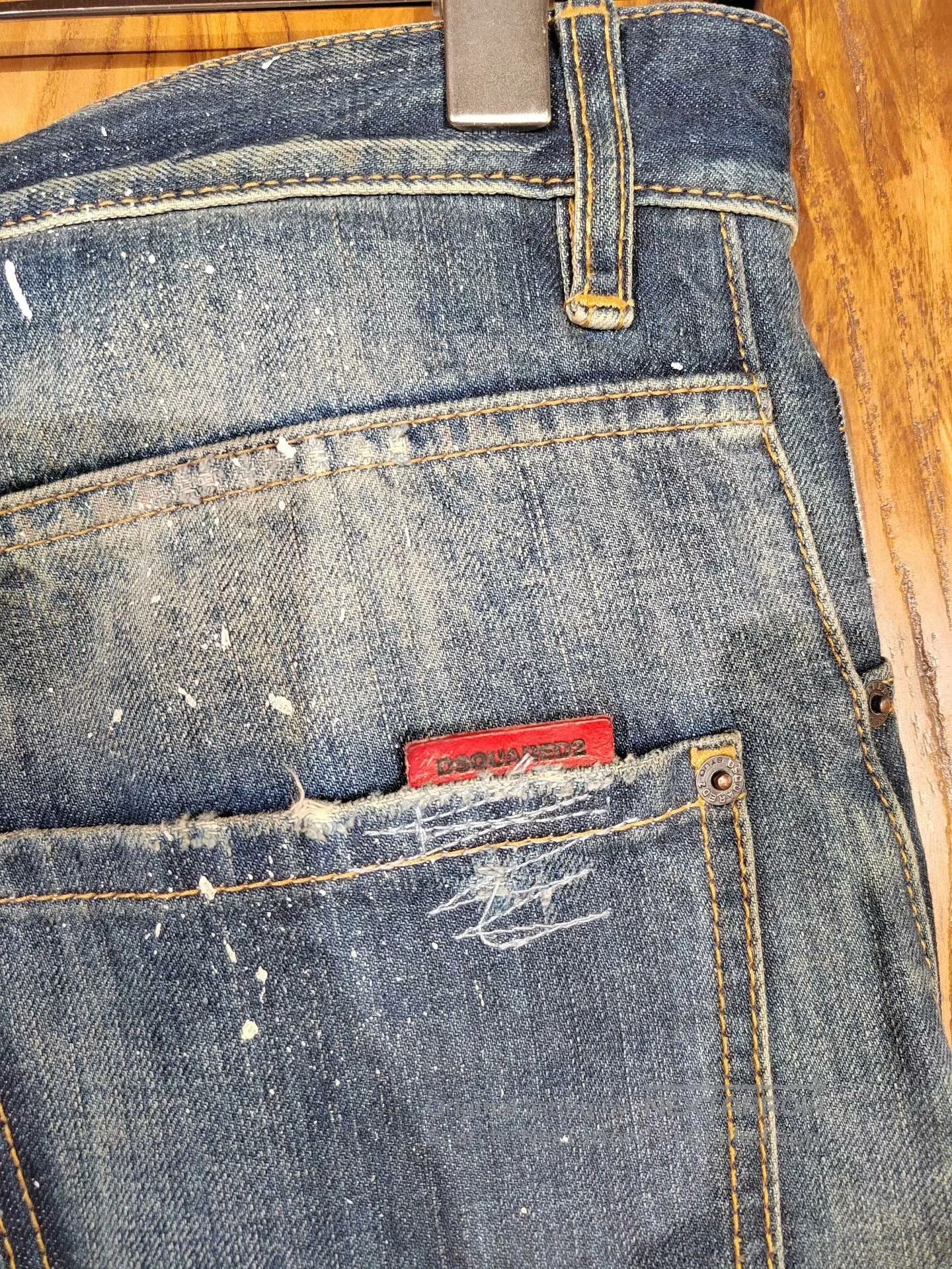 Dsquared2 Dsquared2 Distressed Denim Jeans Size 42. Size US 26 / EU 42 - 4 Thumbnail