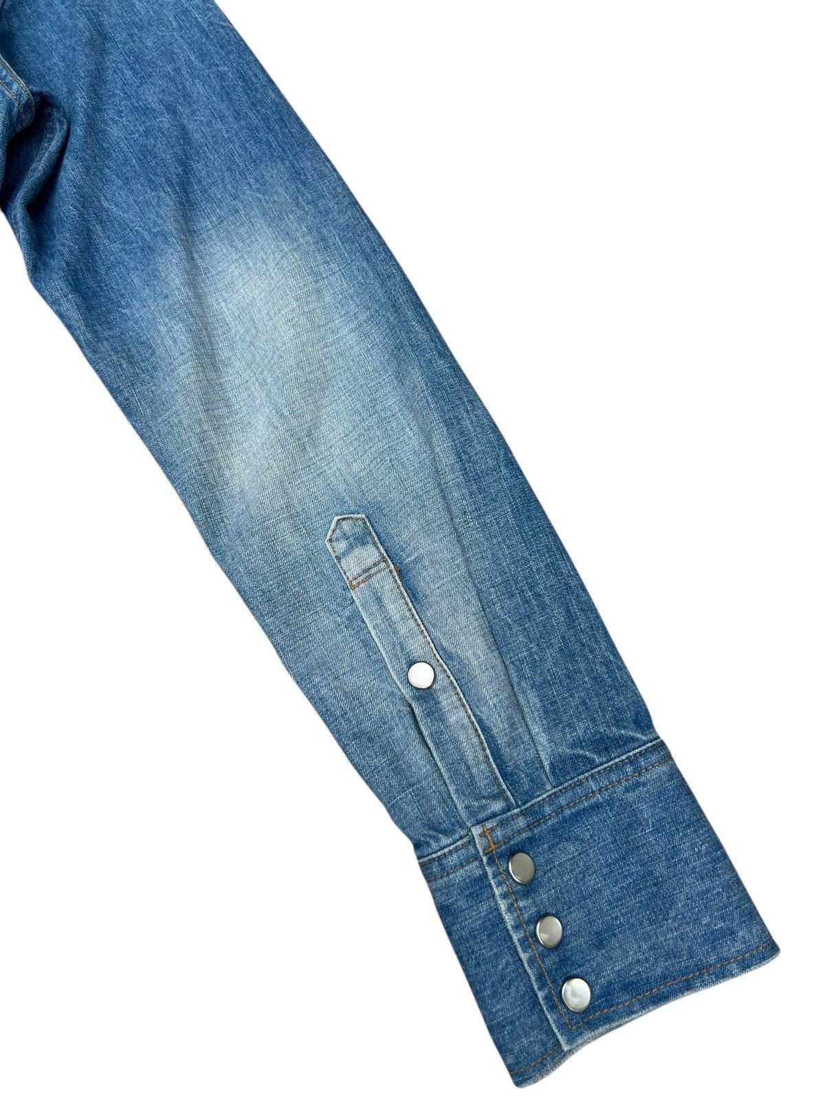 Doublet Doublet Japan Fade Denim Western Shirt Size US S / EU 44-46 / 1 - 19 Thumbnail