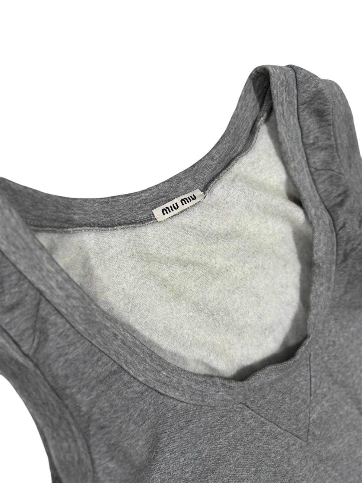 Miu Miu Miu Miu Top Tank Laces Size M / US 6-8 / IT 42-44 - 3 Thumbnail