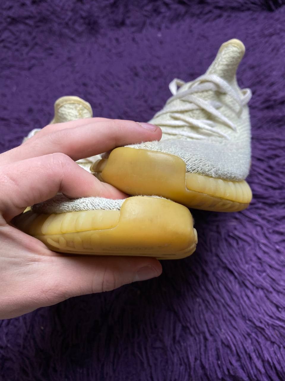 Adidas Cream White White Yeezys Size Adidas Yeezy Boost 350 V Size US 7.5 / EU 40-41 - 11 Thumbnail