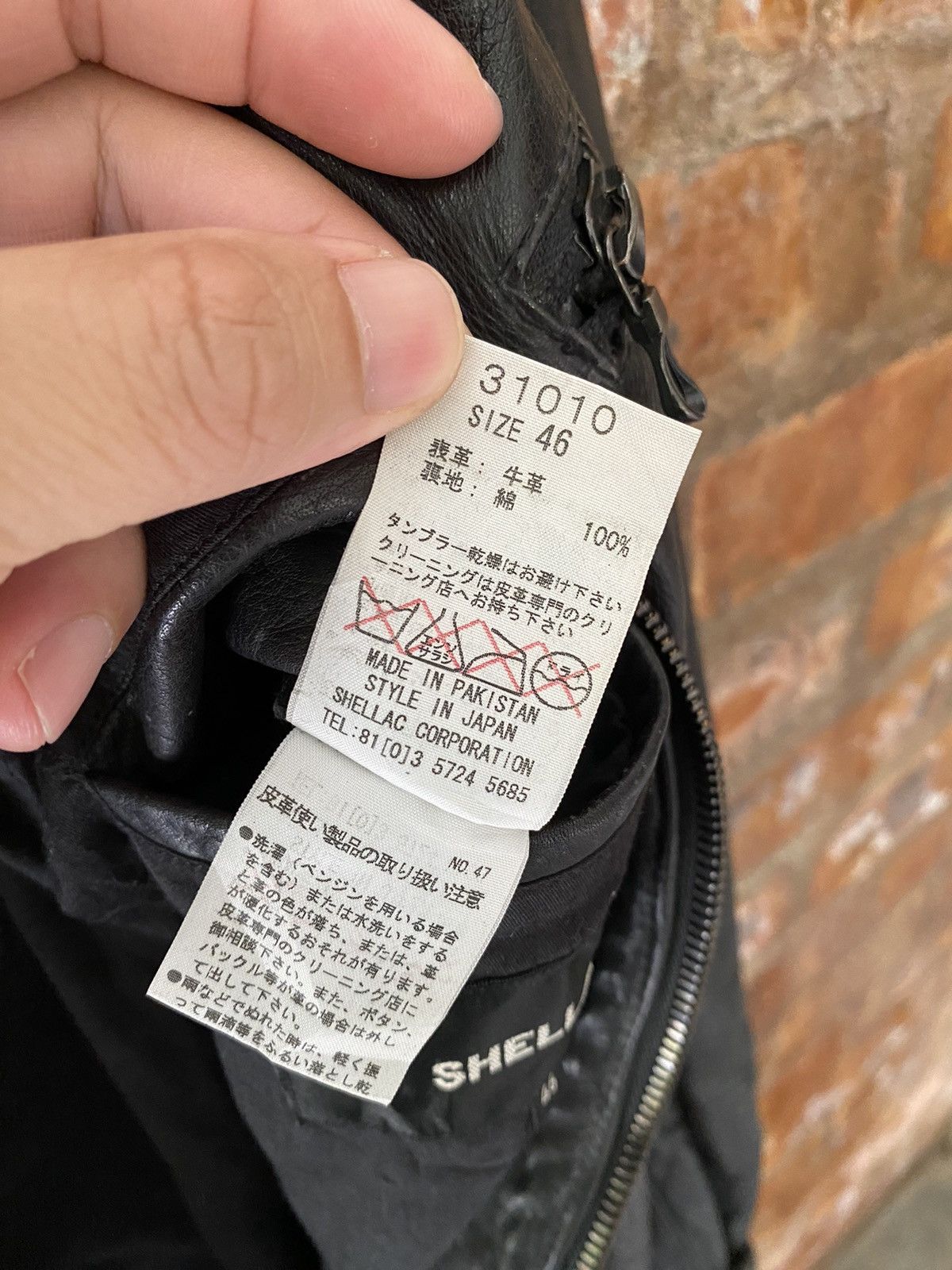 Shellac 🔥2000s Rider Multi zipper Leather Jacket Size US M / EU 48-50 / 2 - 16 Thumbnail