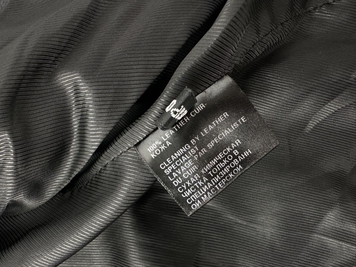 Ann Demeulemeester Ann Demeulemeester Asymmetrical Multi-Zipper Biker Leather Size S / US 4 / IT 40 - 15 Thumbnail