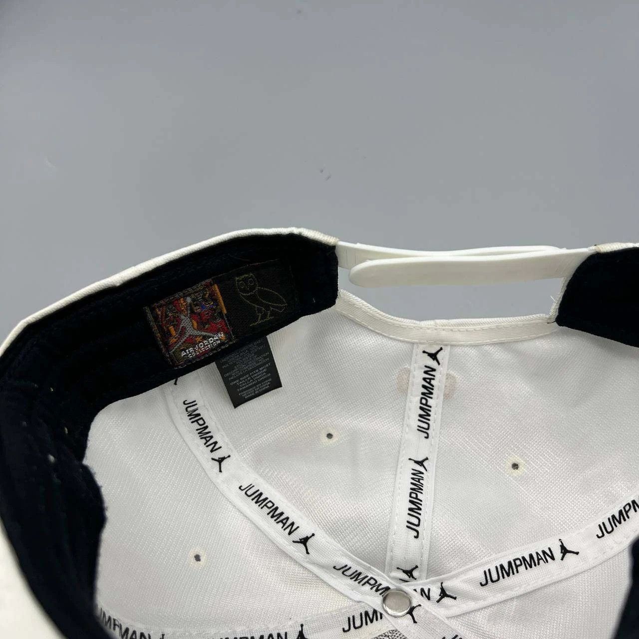 Jordan Brand October's Very Own OVO x Air Jordan Hat Metal Logo SnapBack Size ONE SIZE - 6 Thumbnail