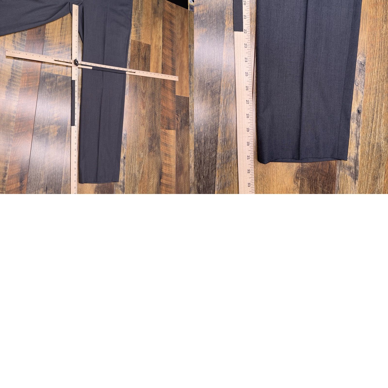 Ralph Lauren Lauren Ralph Lauren Mens Dress Pants 34x32 Gray Flat Front Size US 34 / EU 50 - 8 Thumbnail