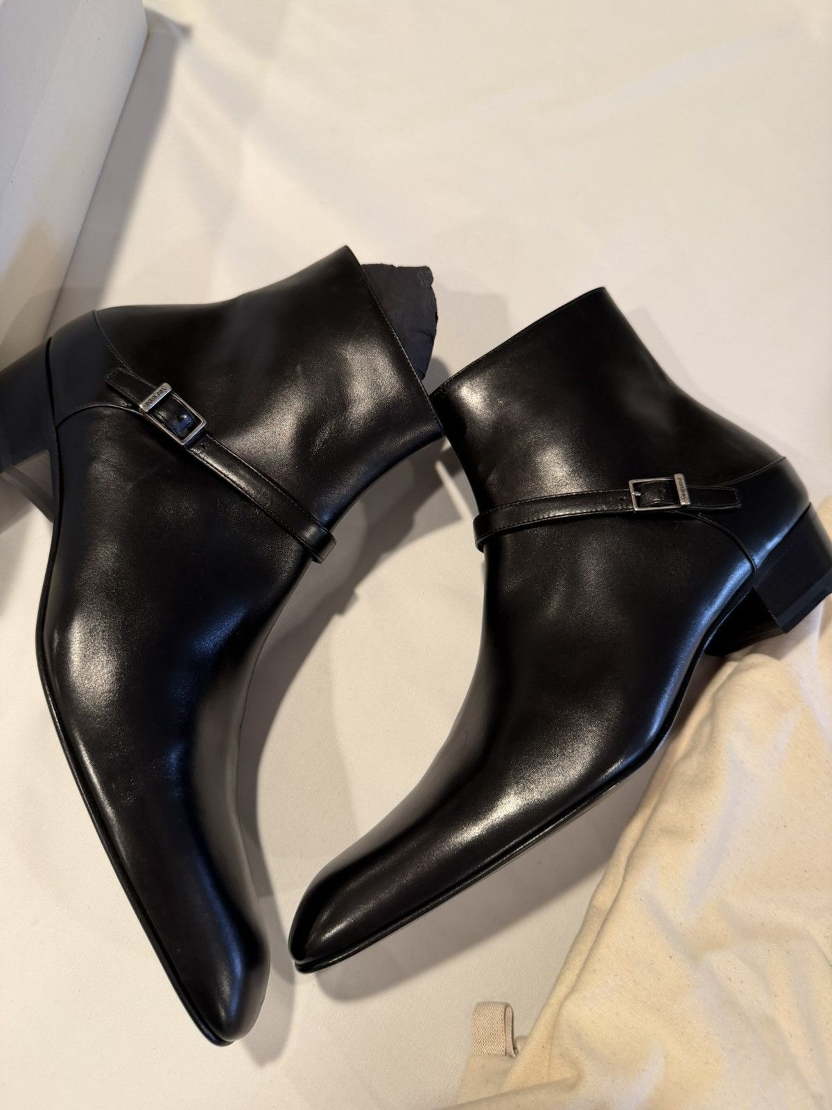 Saint Laurent Paris Saint laurent mens augustin boots 42/9. $1700 Size US 9 / EU 42 - 7 Thumbnail