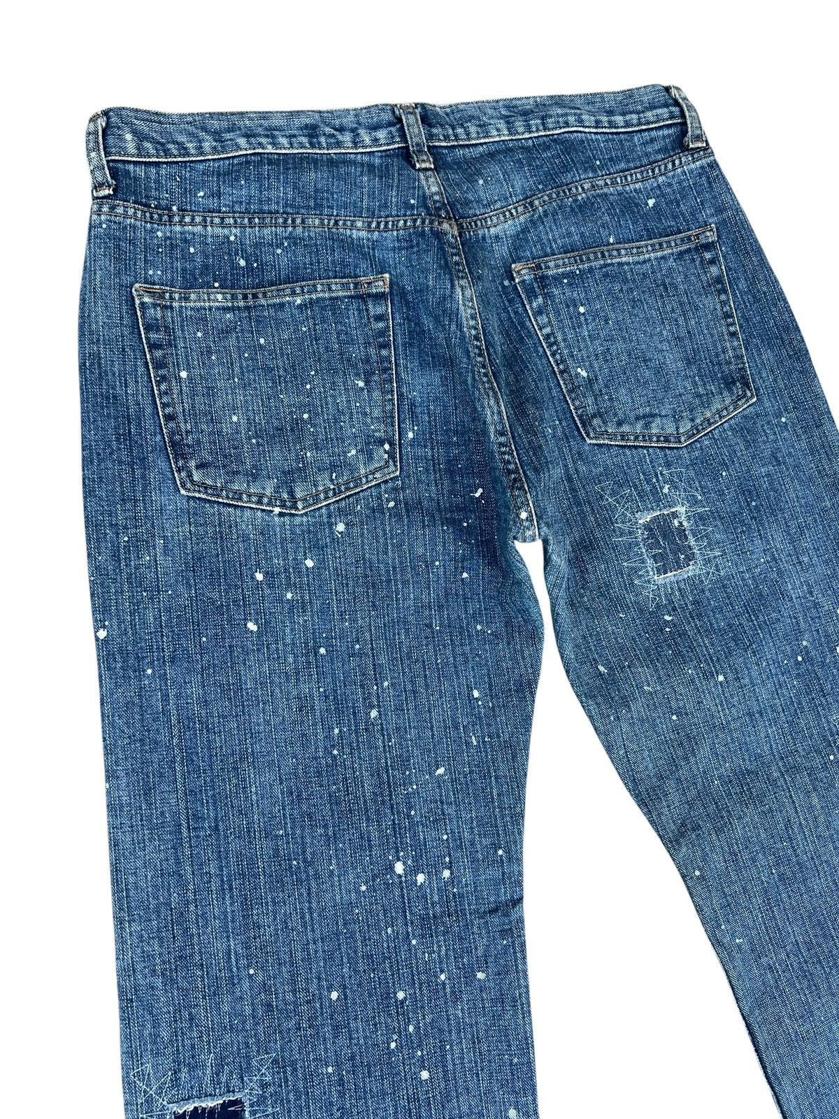 Global Work Global Work Painter Distressed Patchwork Denim Jeans Size US 34 / EU 50 - 14 Thumbnail