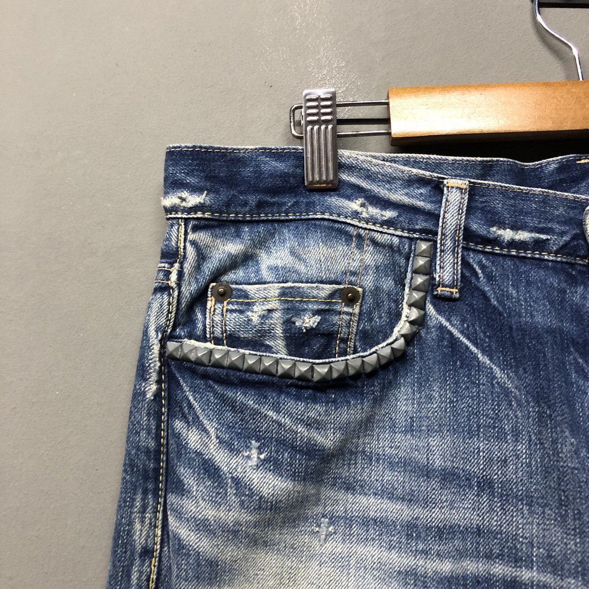 Hysteric Glamour × Japanese Brand Hyster Glamour Selvedge Pants Size US 32 / EU 48 - 5 Thumbnail