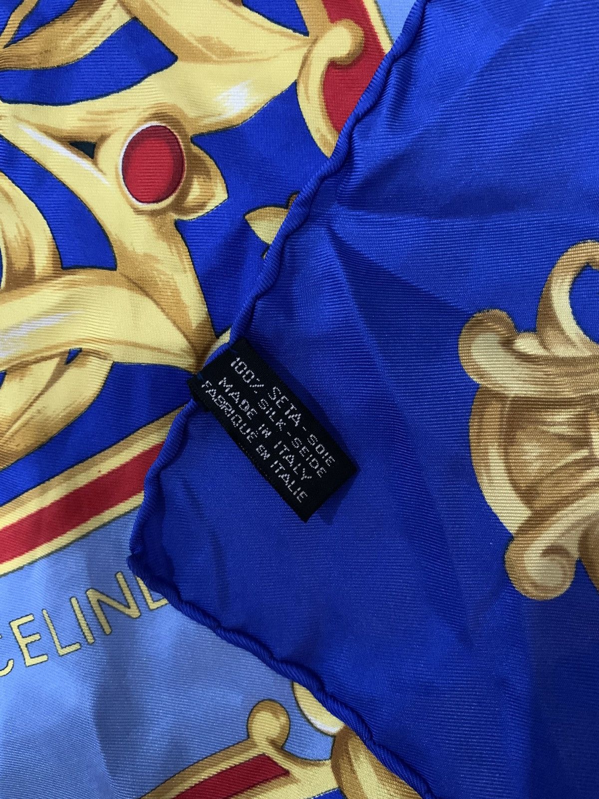 Celine Celine Silk Scarf Size ONE SIZE - 2 Thumbnail