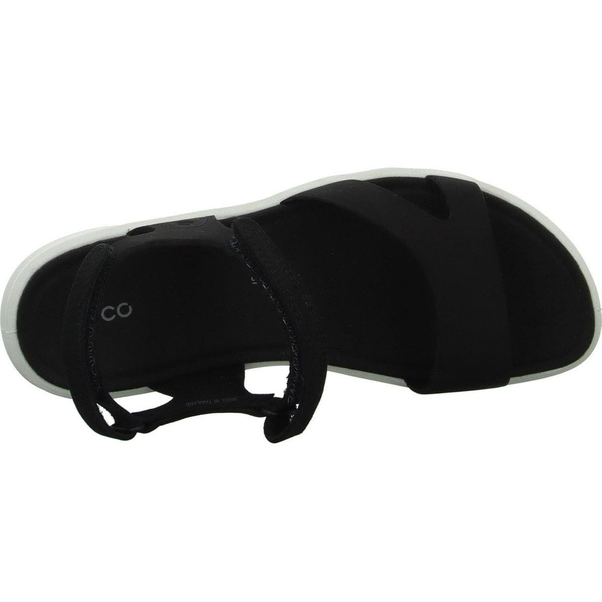 Ecco ECCO WOMEN'S 42 CRUISE II SANDAL THREE STRIPES BLACK/WHITE Size US 11 / IT 41 - 7 Thumbnail