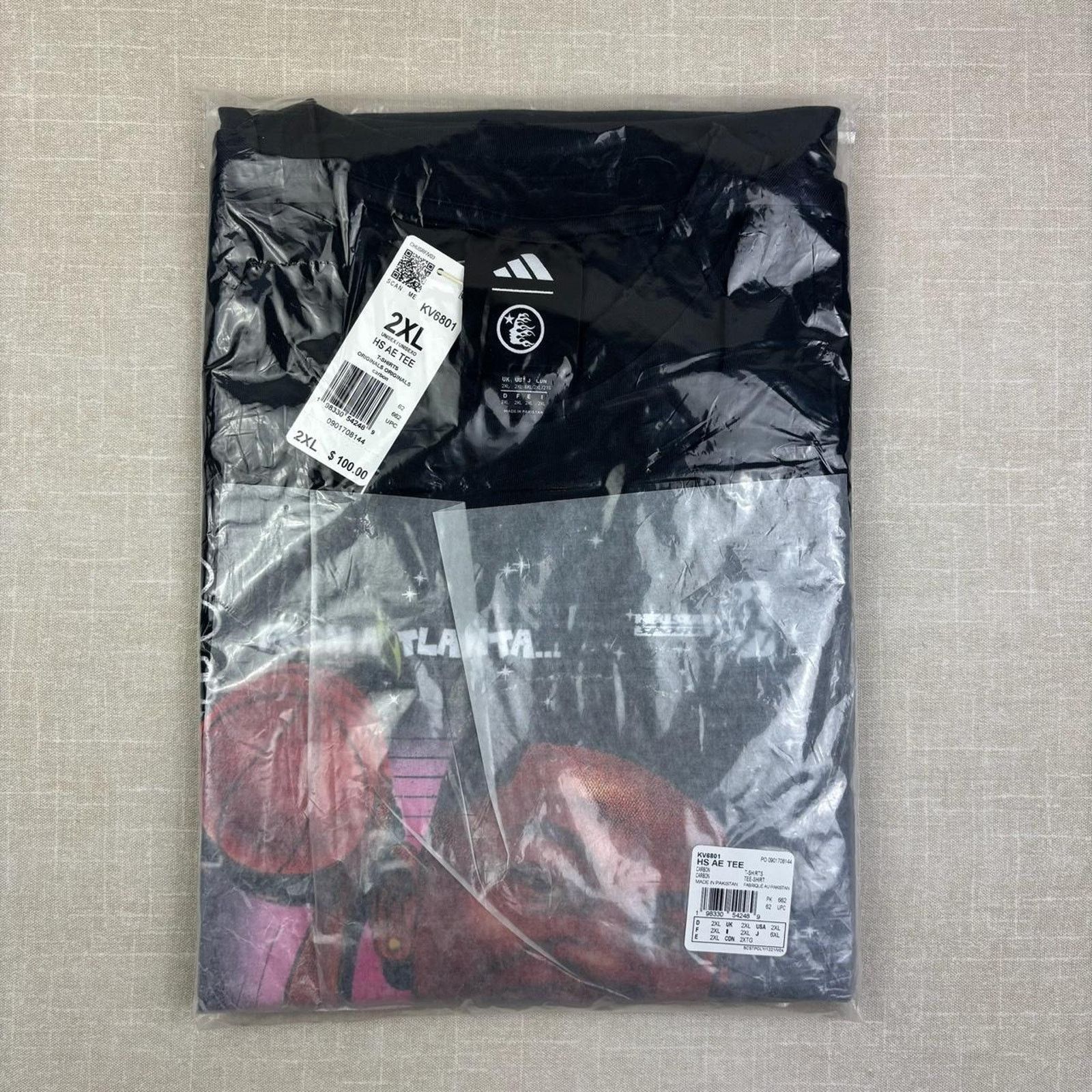 HELLSTAR Hellstar Anthony Edwards x Adidas "Believe That" T Shirt XXL Size US XXL / EU 58 / 5 - 5 Thumbnail