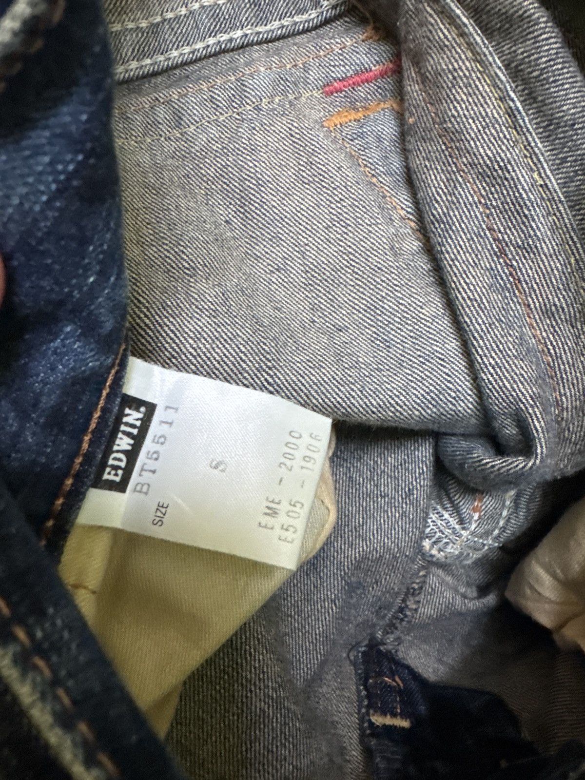 Edwin FLARE EDWIN 503 CLAWS ACID WASH JUNYA WATANABE STYLE DENIM Size US 29 - 17 Thumbnail