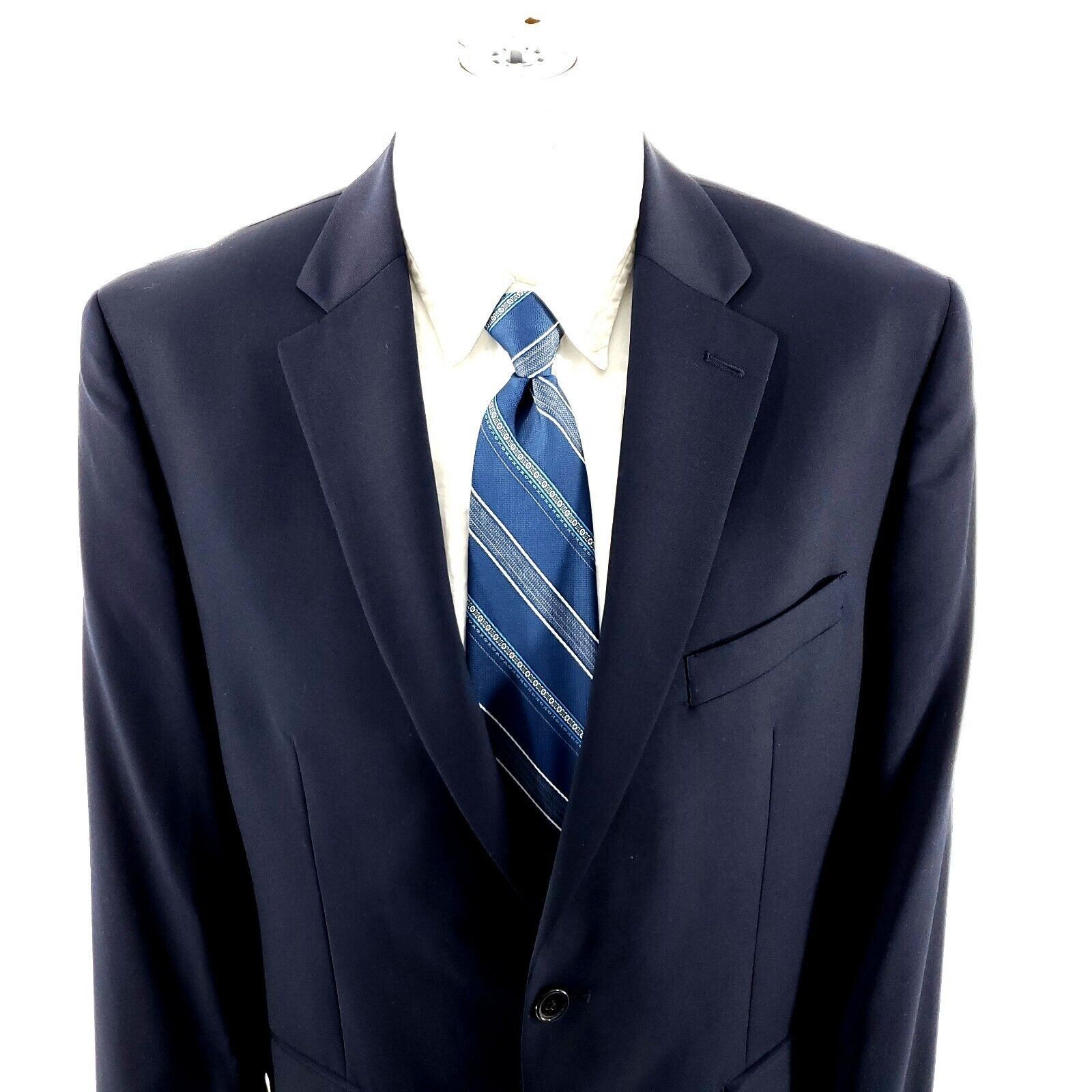 Lauren Ralph Lauren Lauren Ralph Lauren Wool Natural Stretch 2 Button Blazer 40R Size 40R - 1 Thumbnail
