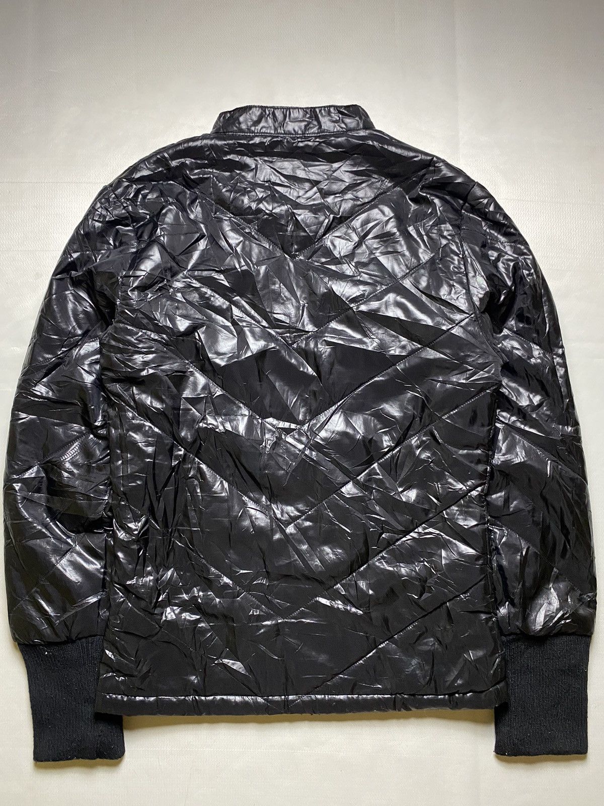 GOSTAR DE FUGA 2000s Fuga Puffer Down Jacket Shiny Finish and Ribbed Cuffs Size US S / EU 44-46 / 1 - 2 Thumbnail