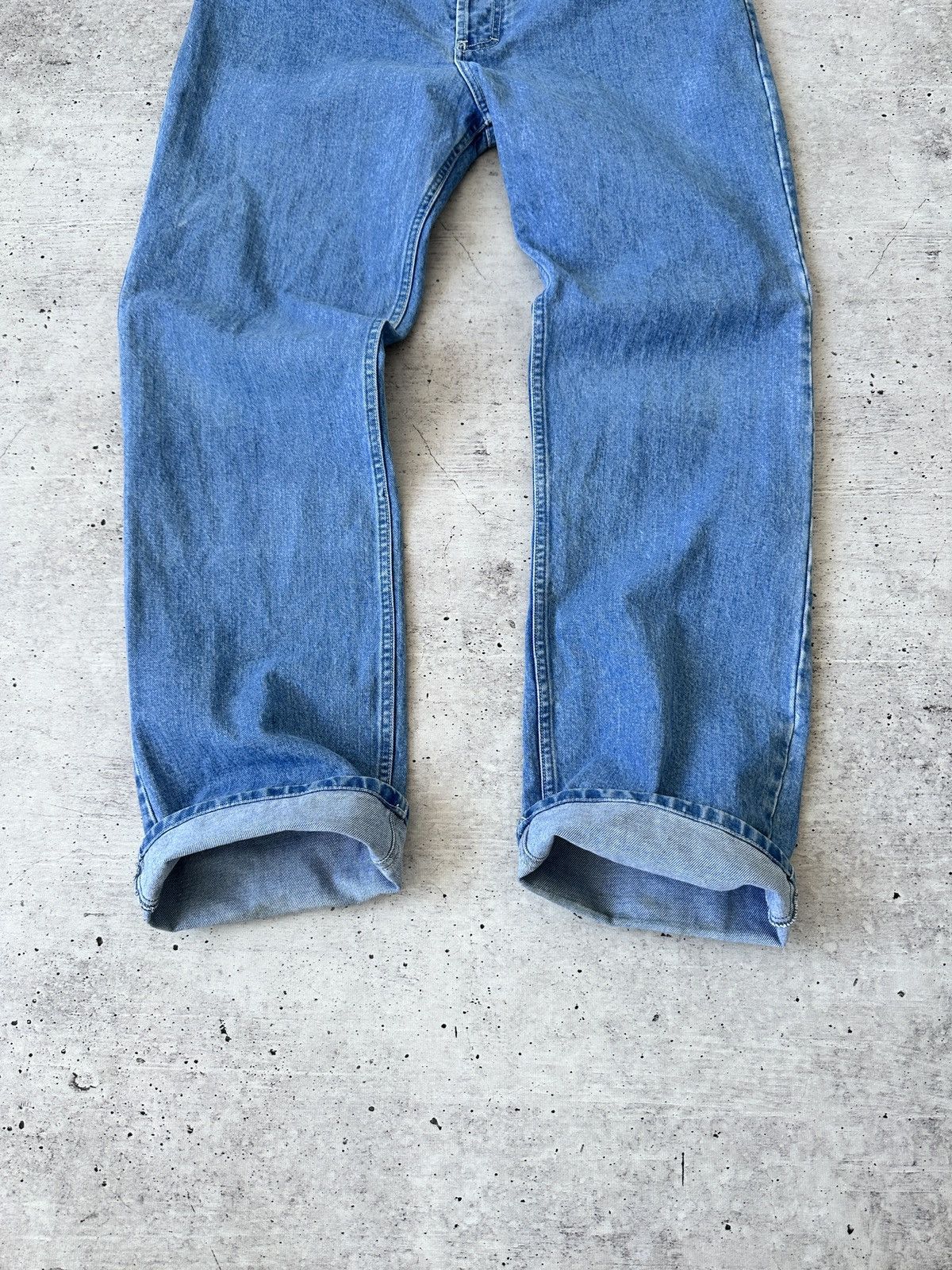 Levi's Vintage 90s Levi’s 501 Jeans Made in USA W35 L32 Blue Denim Size US 35 - 2 Thumbnail