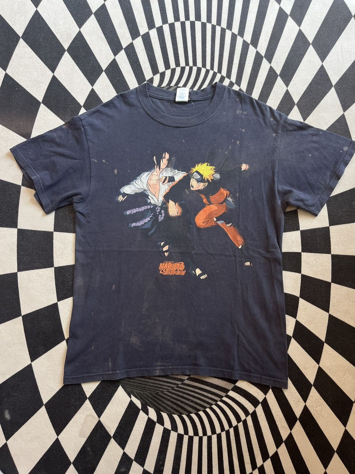 Anime Vintage NARUTO SHIPPUDEN 2002’s Shonen Jump Anime Tshirt Size US M / EU 48-50 / 2 - 3 Thumbnail