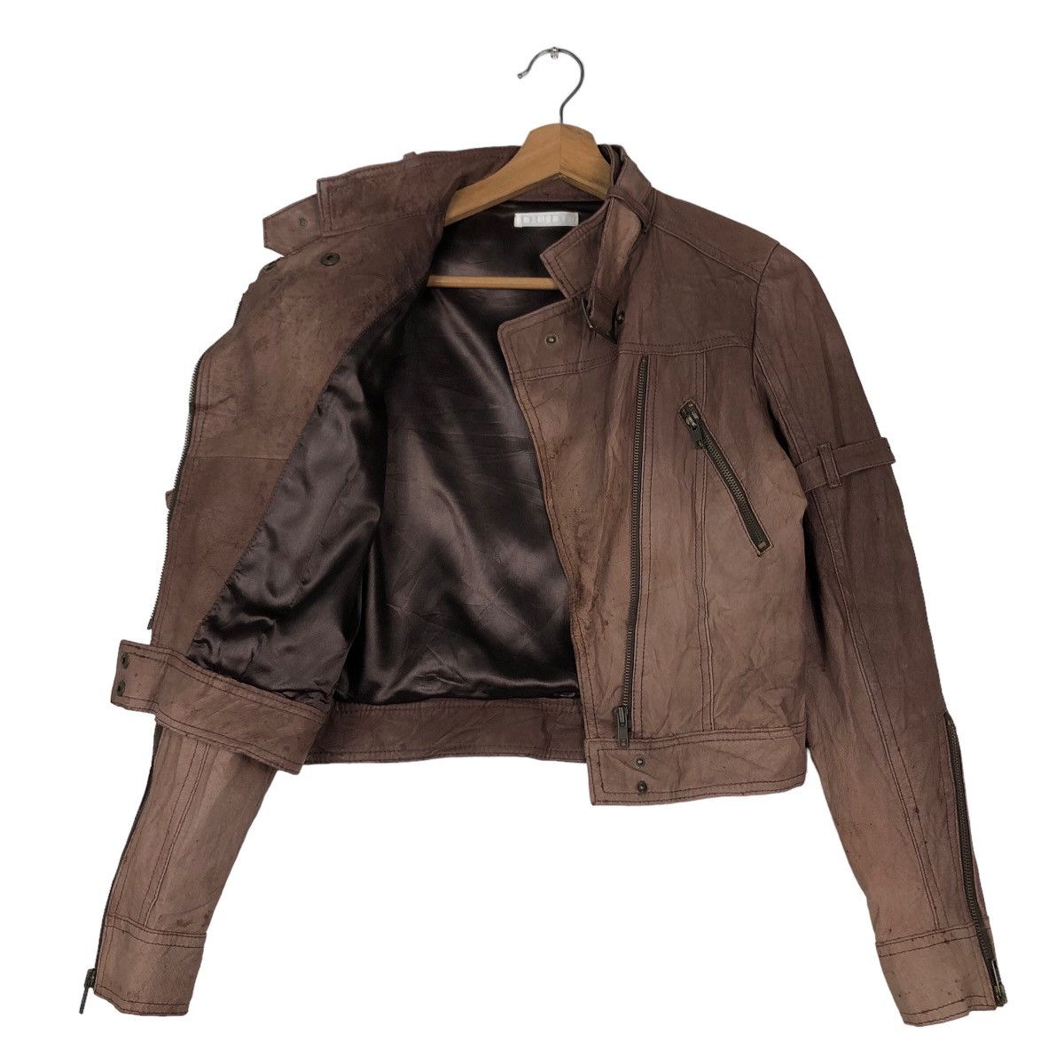 Japanese Brand 🔥Cropped Biker Bondage Parachute Jacket Dude Japan Size US M / EU 48-50 / 2 - 11 Thumbnail