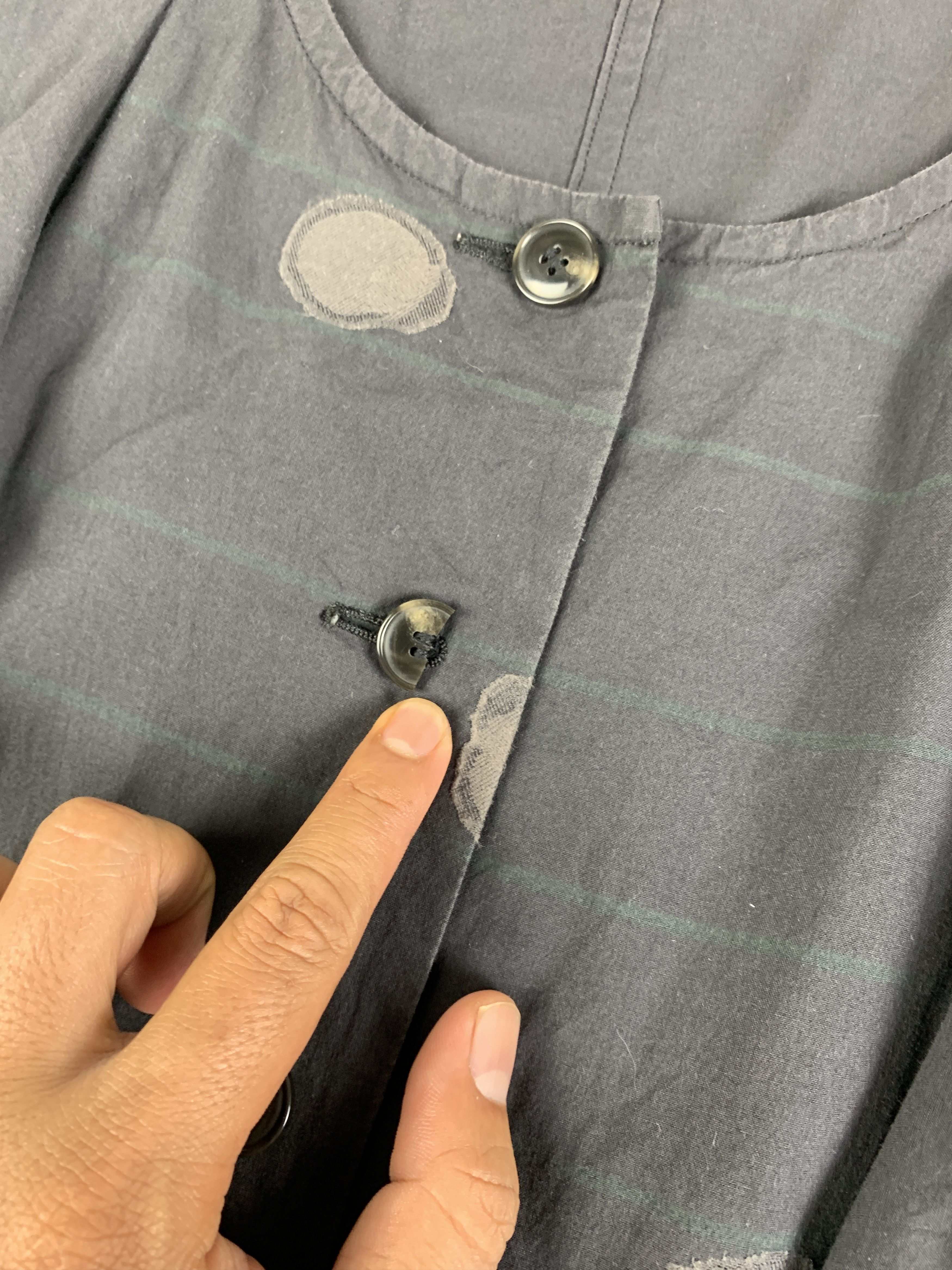 Japanese Brand KEIKO KISHI by nosh Black Wrapped Dressy Shirt (M) Size M / US 6-8 / IT 42-44 - 7 Thumbnail