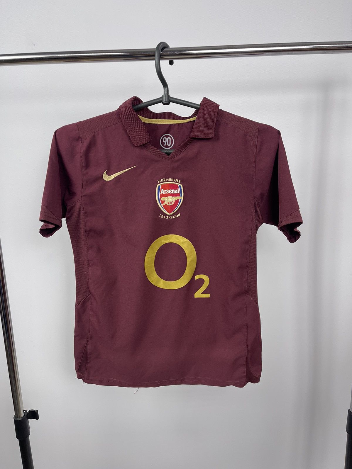 Nike × Vintage Vintage Nike O2 Arsenal Highbury 2005/2006 Home