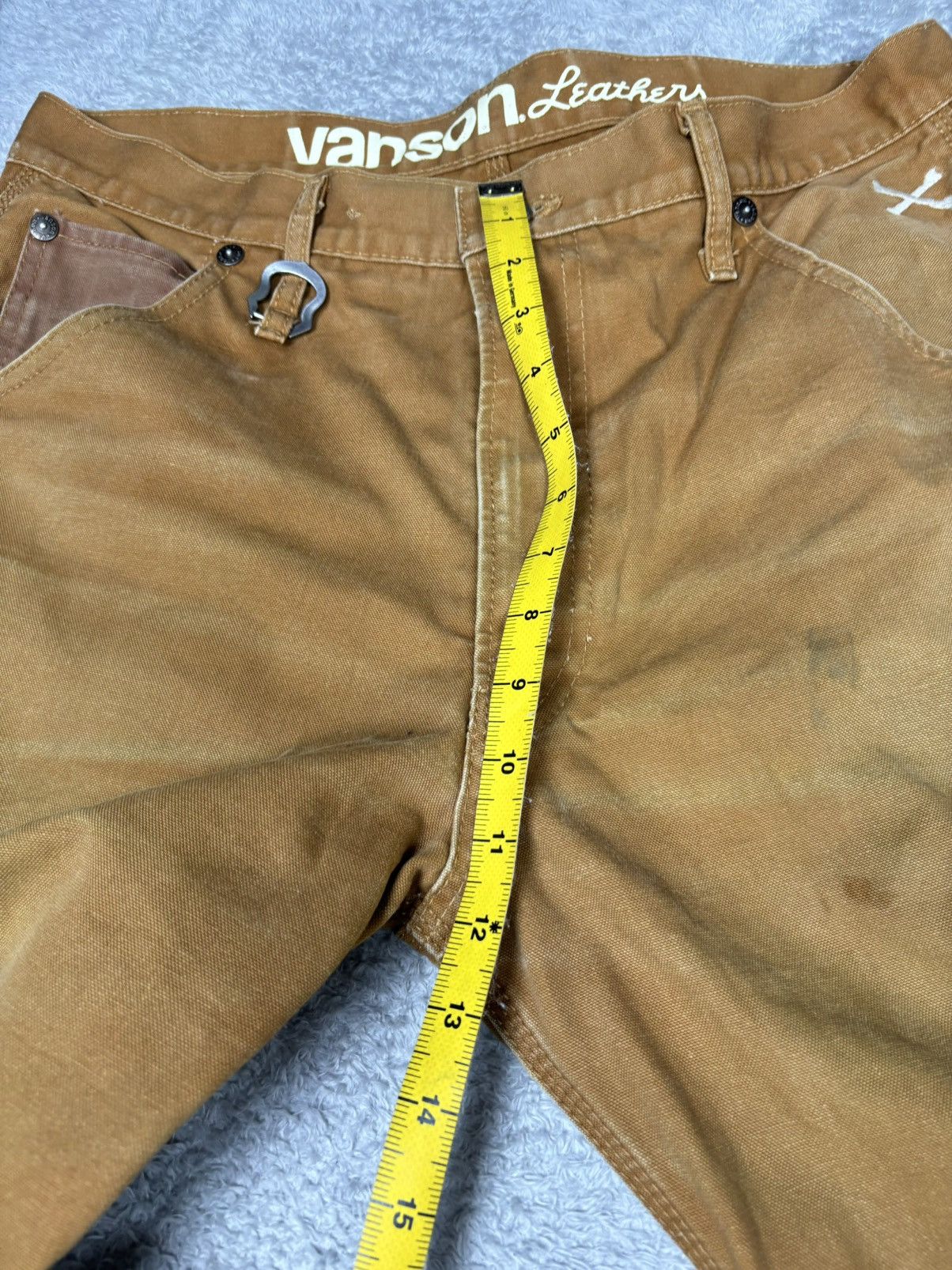 Vanson Leathers Vanson Leather Carhartt Pants. S0132 Size US 35 - 14 Thumbnail