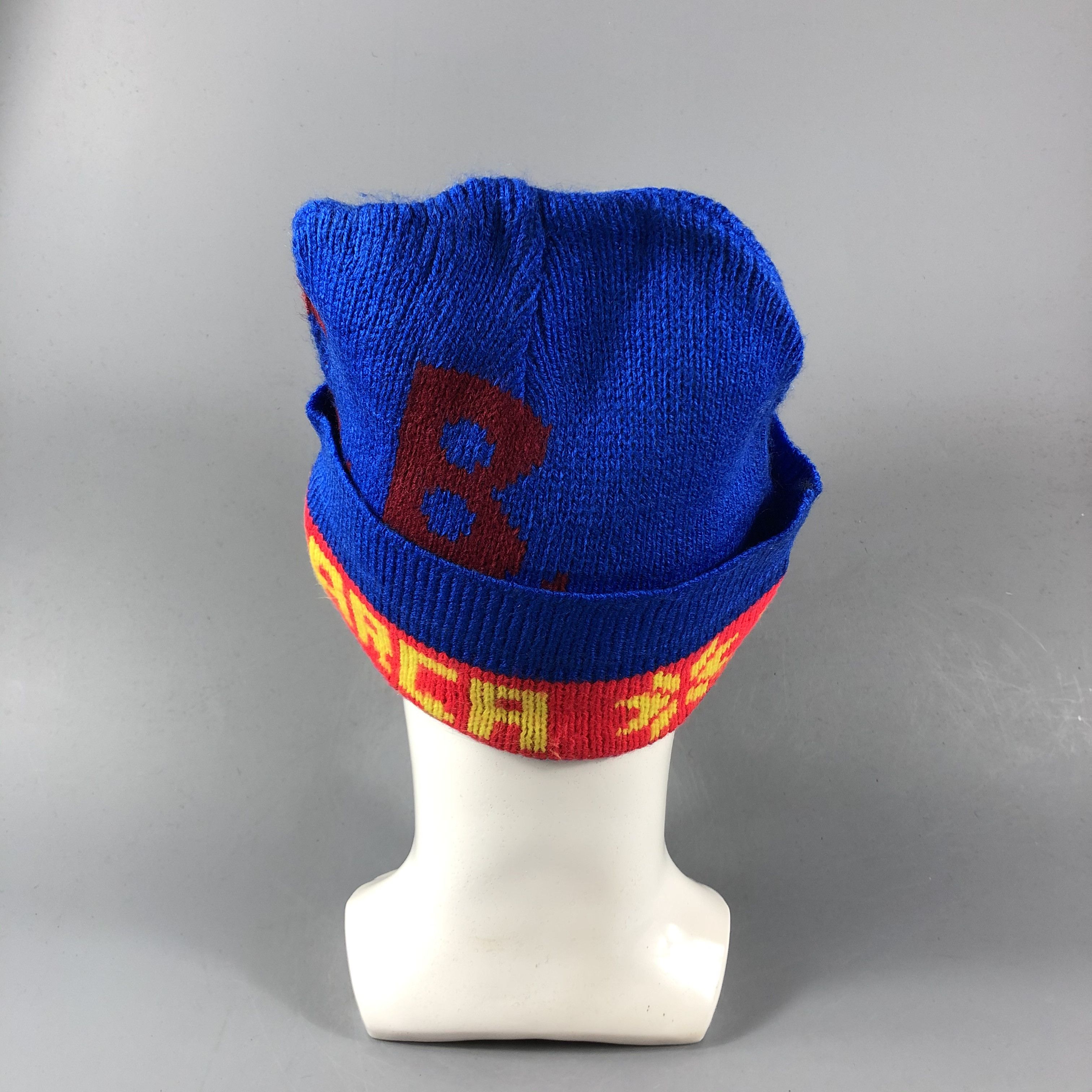 Vintage Forca Barca Beanie Snowcap Snow Hat B744 Size ONE SIZE - 3 Thumbnail