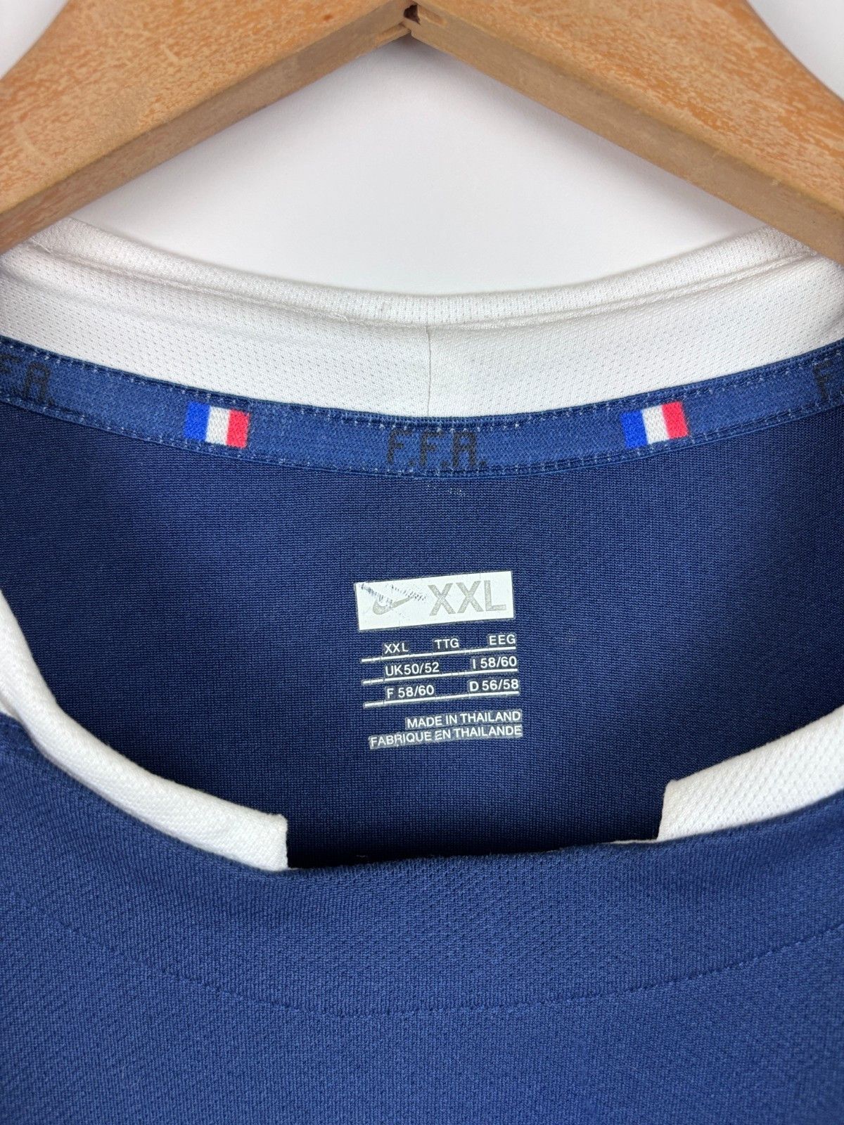 Nike France National Team 2009-10 Rugby Shirt Nike Jersey XXL Size US XXL / EU 58 / 5 - 5 Thumbnail